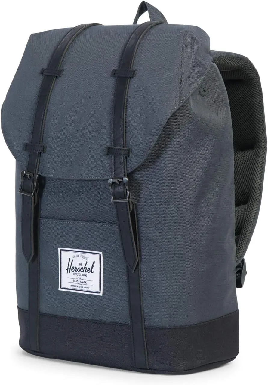 Herschel Retreat Classic 19.5L rugzak zwart canvas