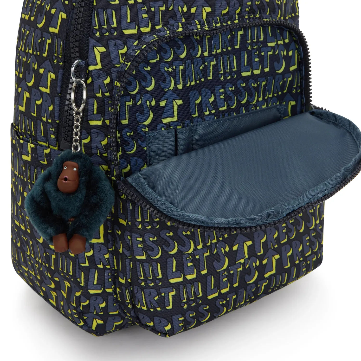 Kipling Seoul S rugzak Lets Play Print met tabletvak