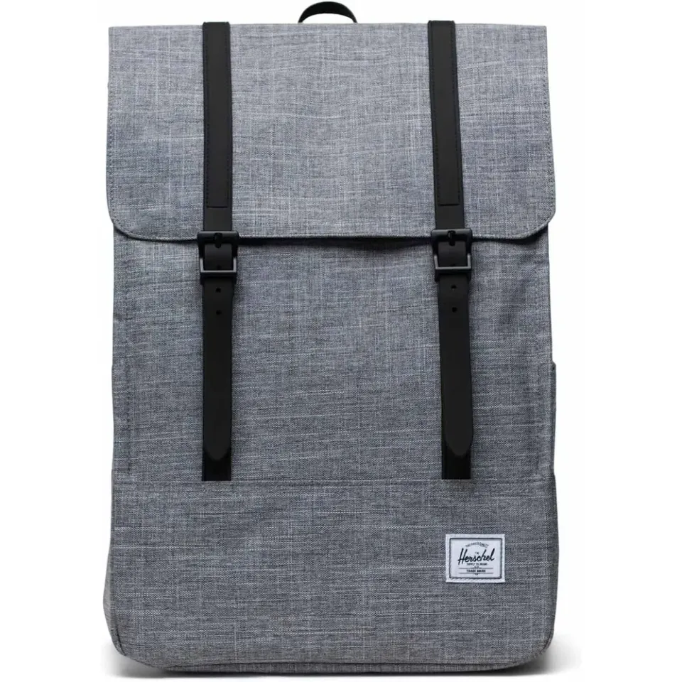 Herschel Survey rugzak raven crosshatch 20L