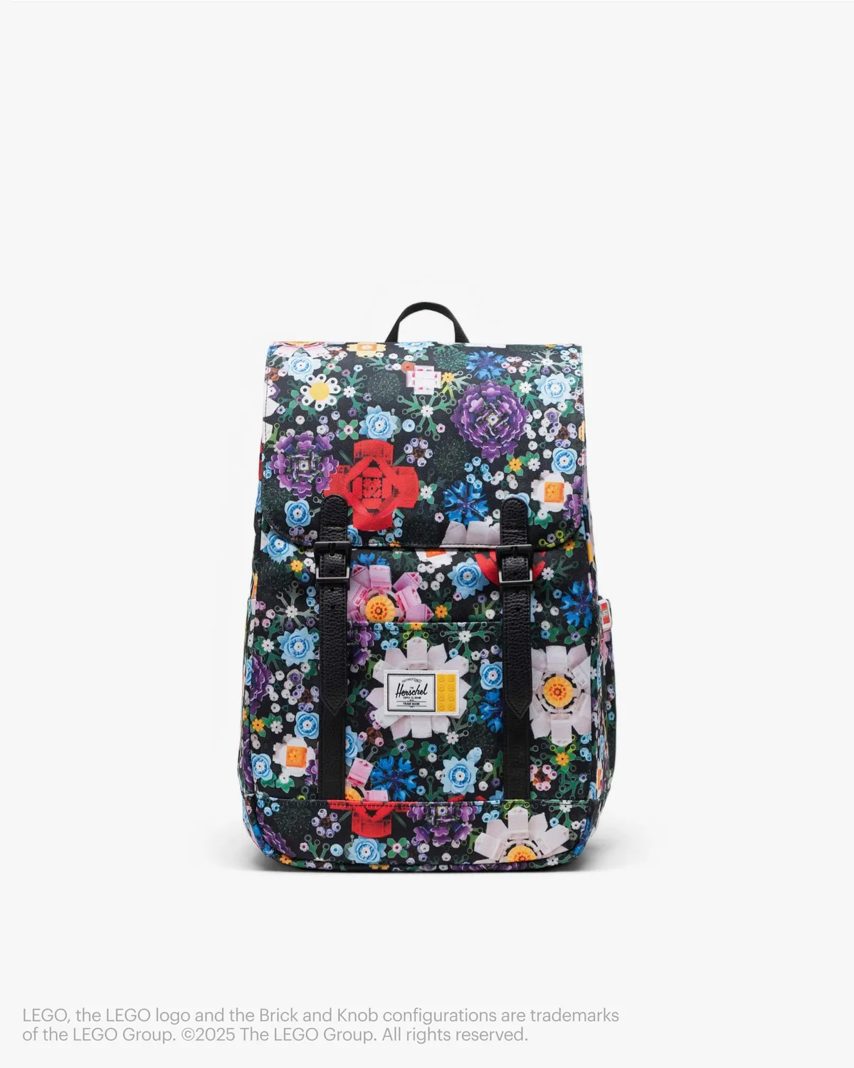 Herschel LEGO Retreat Small rugzak floral klein met vakken