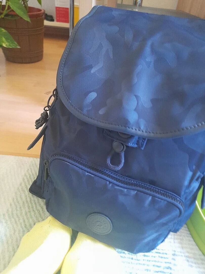Kipling City Pack Rugzak Medium Black Noir lichtgewicht