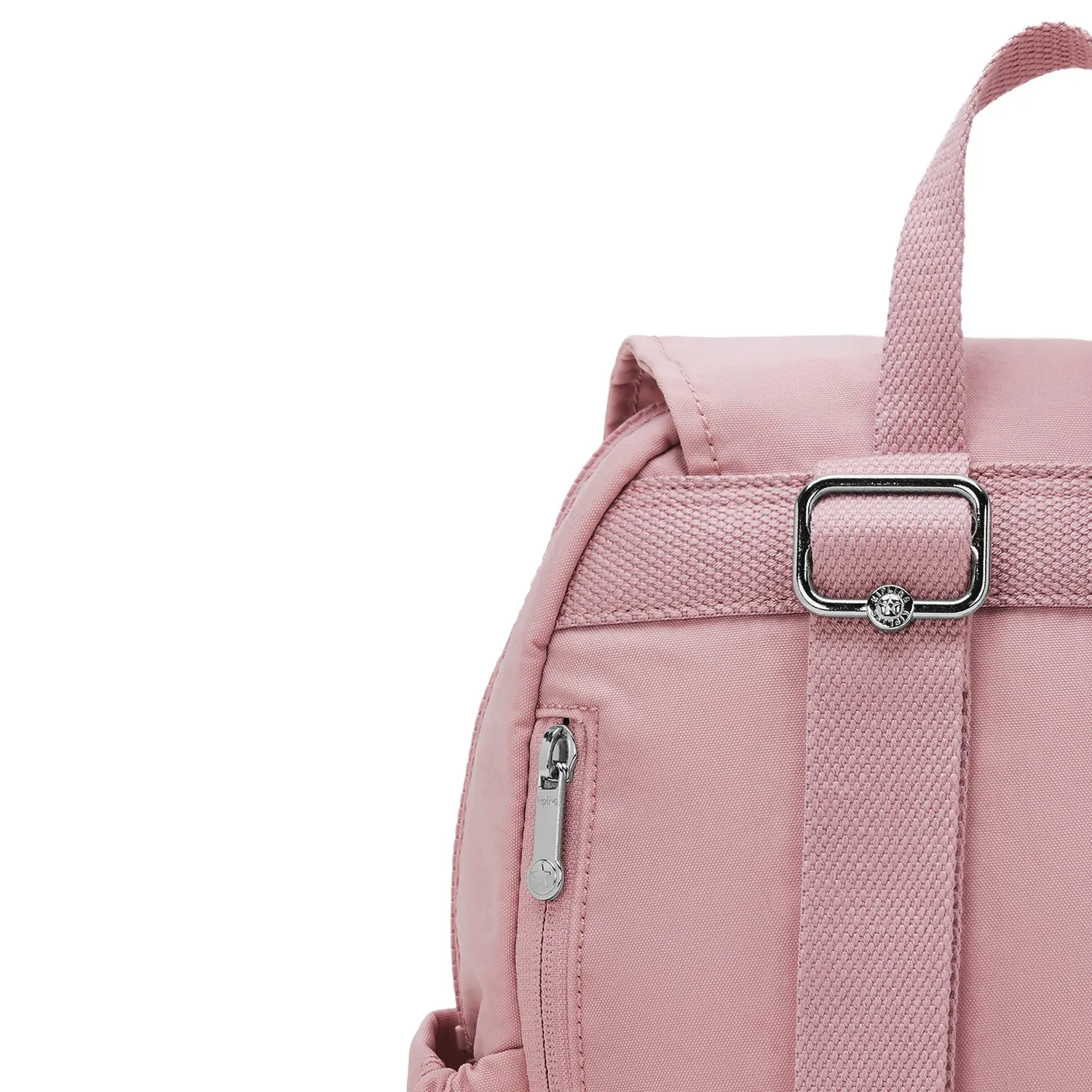 Kipling City Pocket S rugzak Smoky Blush Klein klepvak