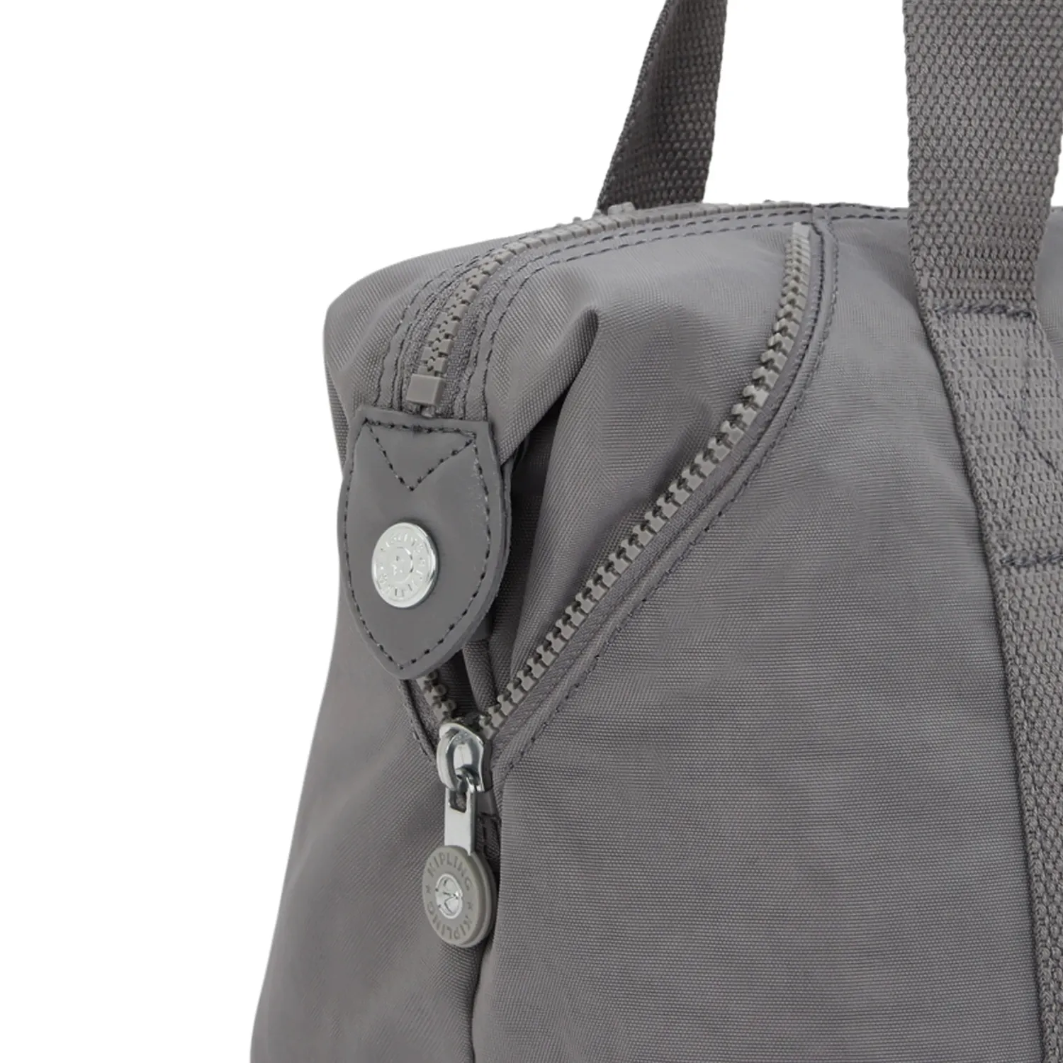 Kipling Art Mini schoudertas Inviting Grey klein waterafstotend