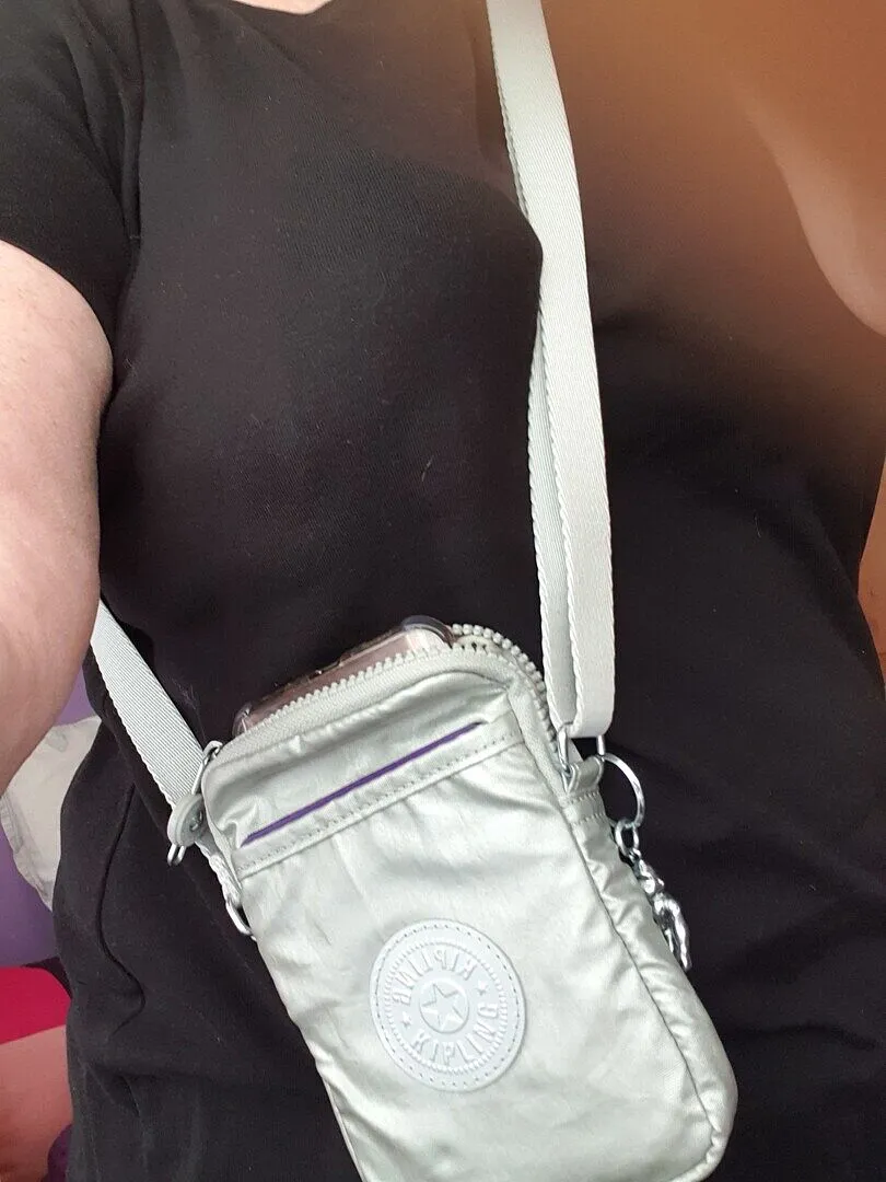 Kipling Tally telefoontas Klein Echo Embossed waterafstotend