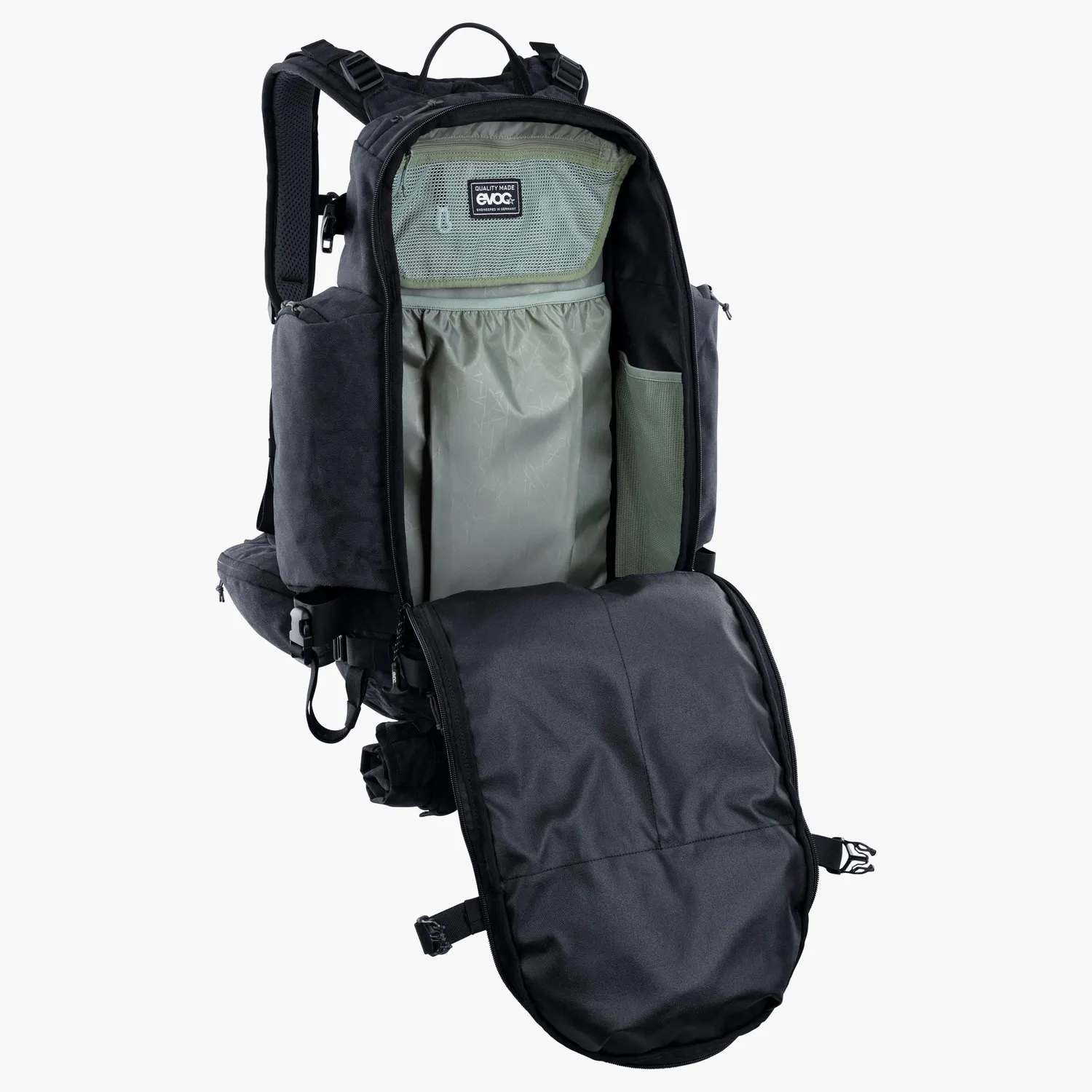 Evoc Trail Builder 35 rugzak zwart 35L cordura
