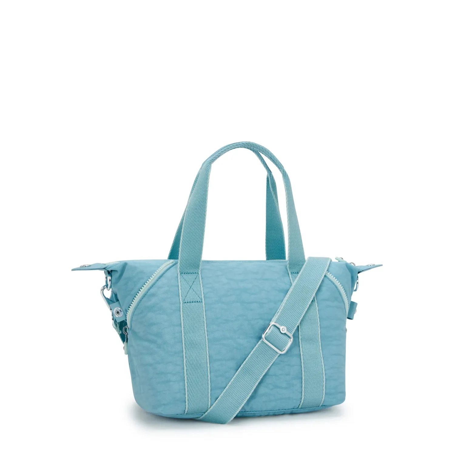 Kipling Art Mini schoudertas Blue Cool klein waterafstotend