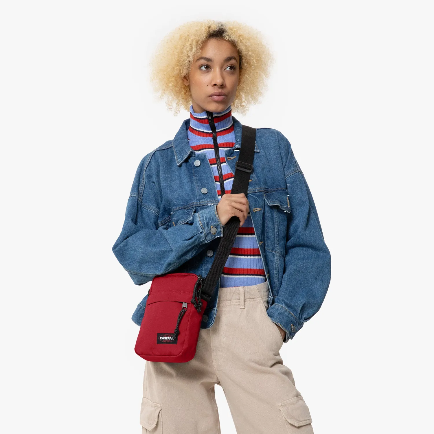 Eastpak The One schoudertas Scarlet Red Klein nylon