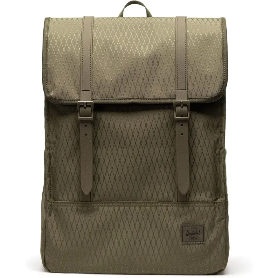 Herschel Survey rugzak groen 24L canvas
