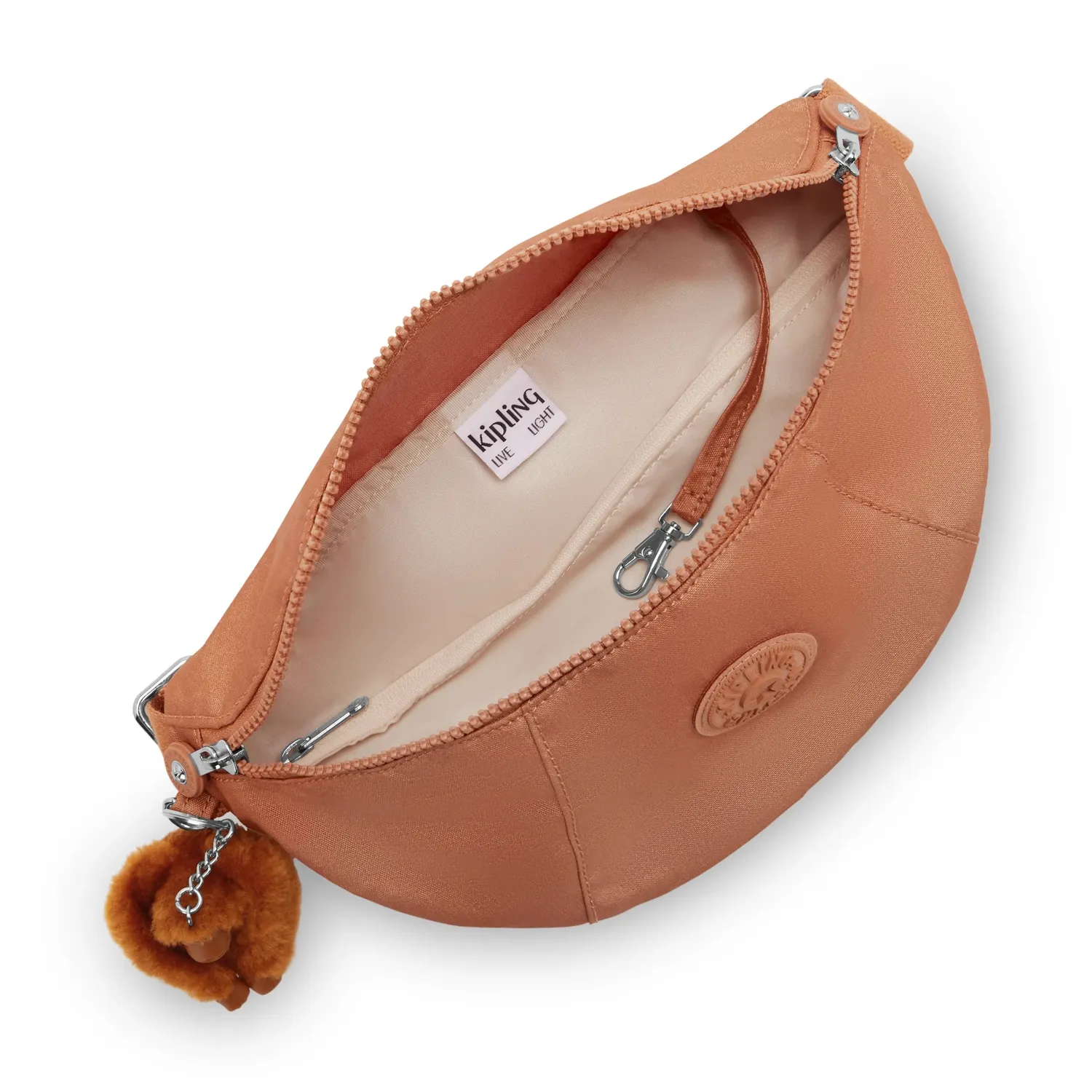 Kipling Maci heuptas Medium Copper Glimmer handsfree