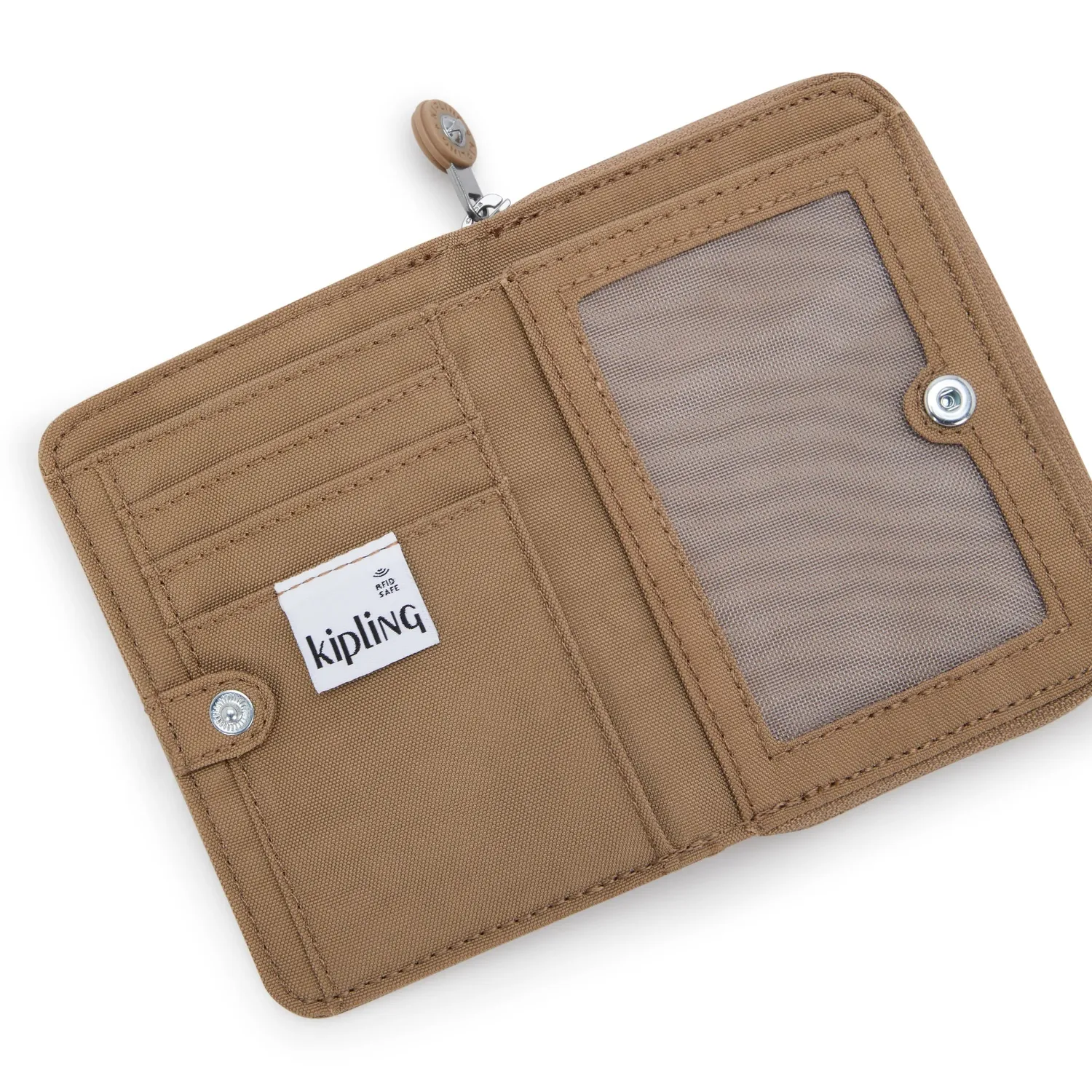 Kipling Money Love portemonnee Early Tan RFID