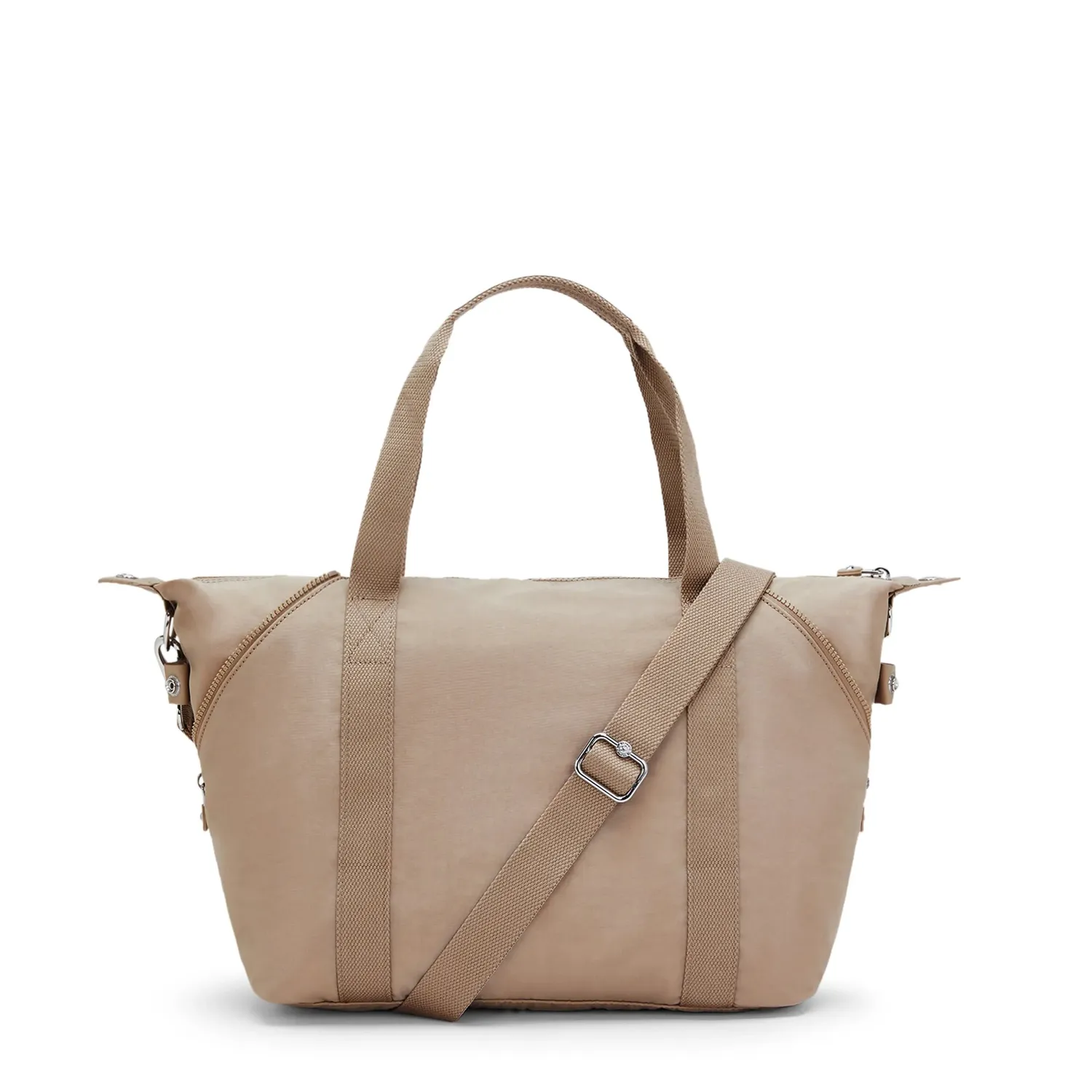 Kipling Art schoudertas Medium Tan Beige neutraal