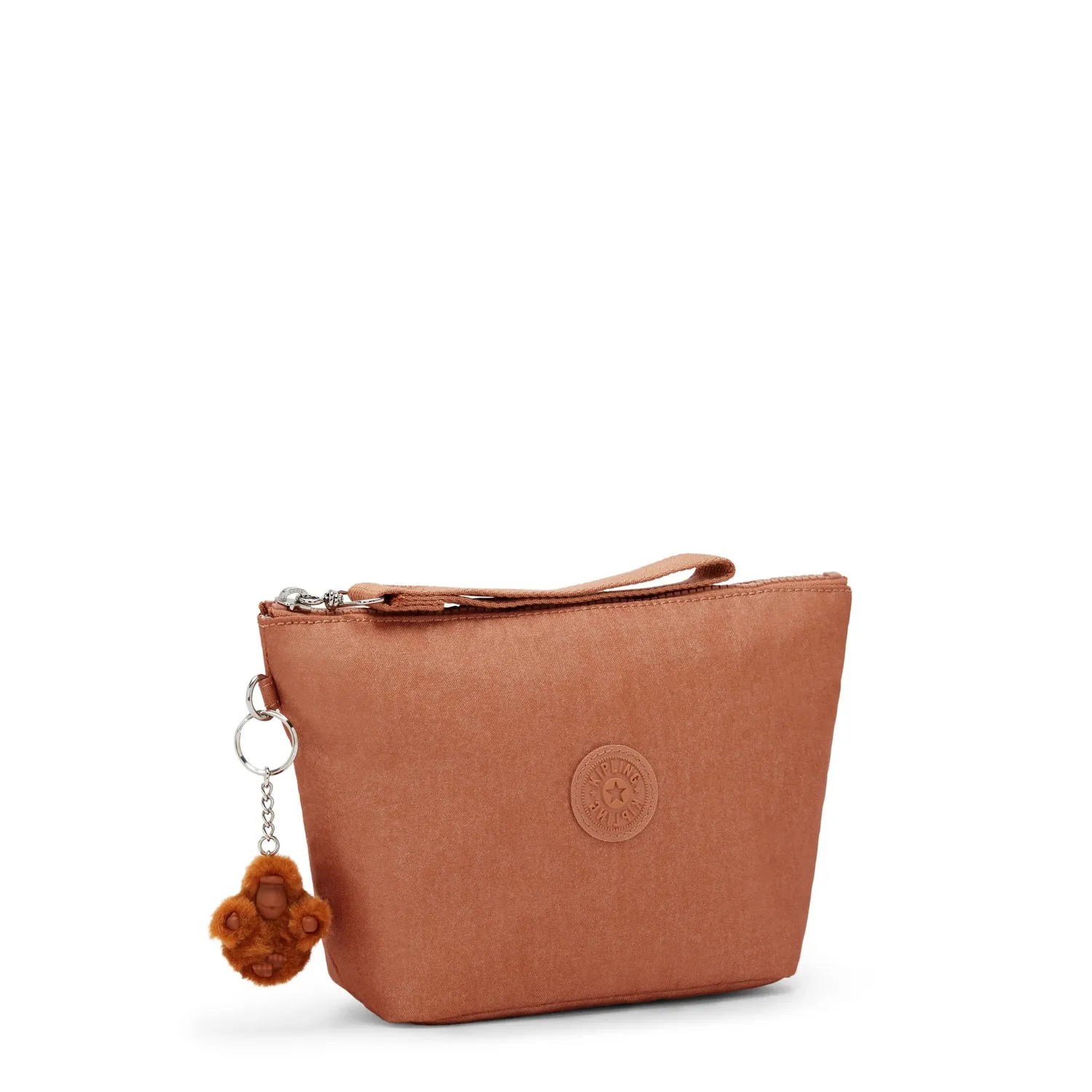 Kipling Naomi Pouch M etui Copper Glimmer met rits