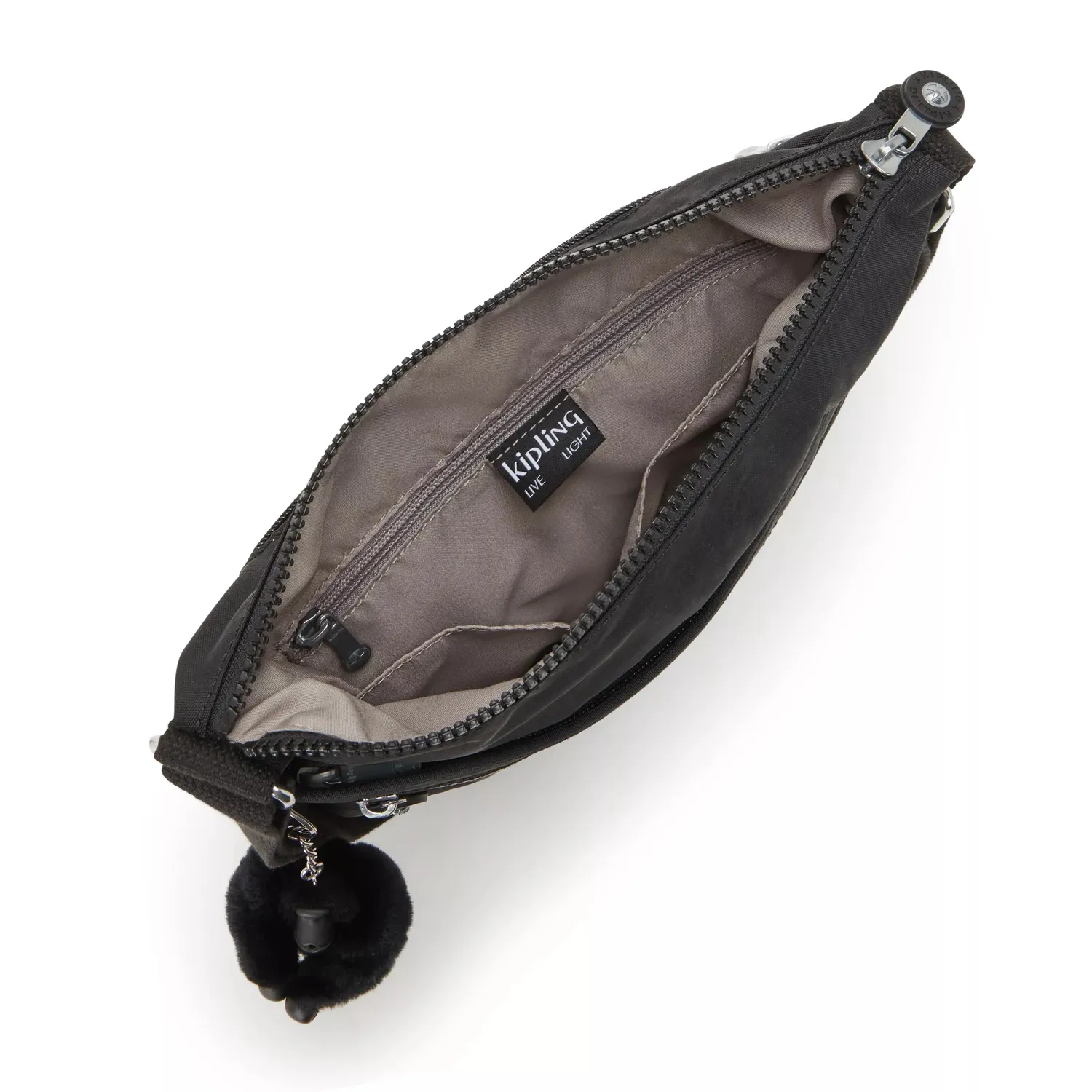 Kipling Arto schoudertas Medium Black Noir zwart