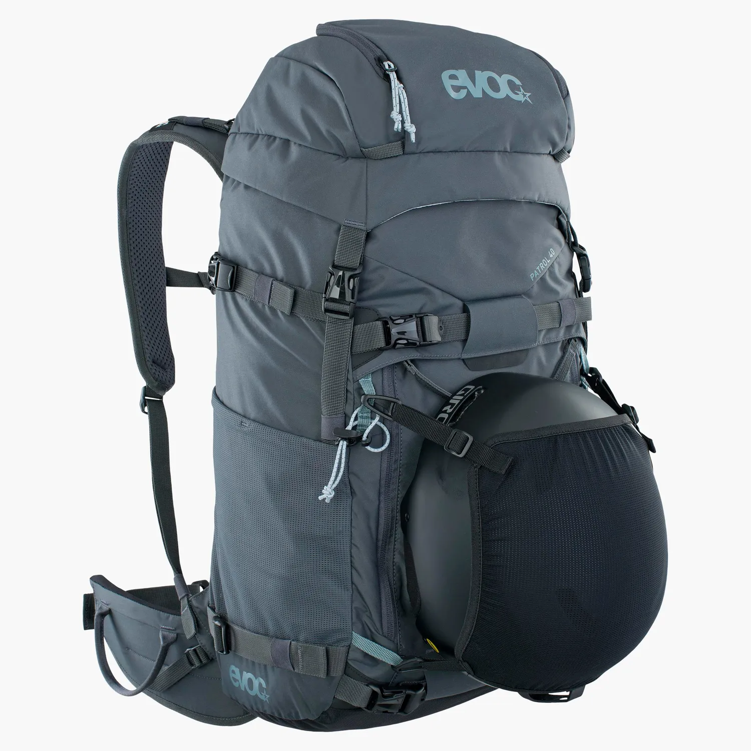 Evoc Patrol 40 tour rugzak carbon grey 40L