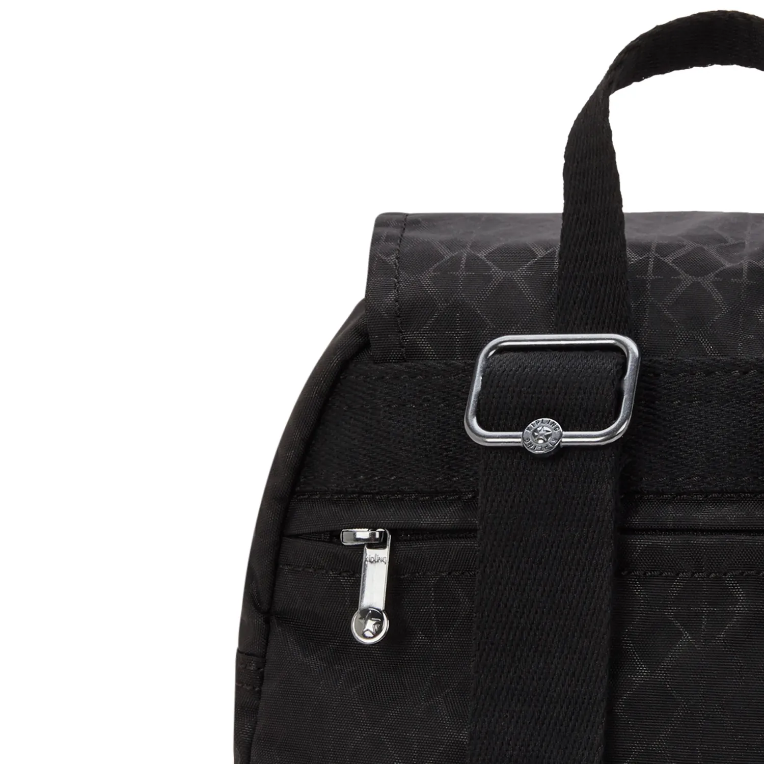 Kipling City Zip S rugzak klein Signature Emb met print