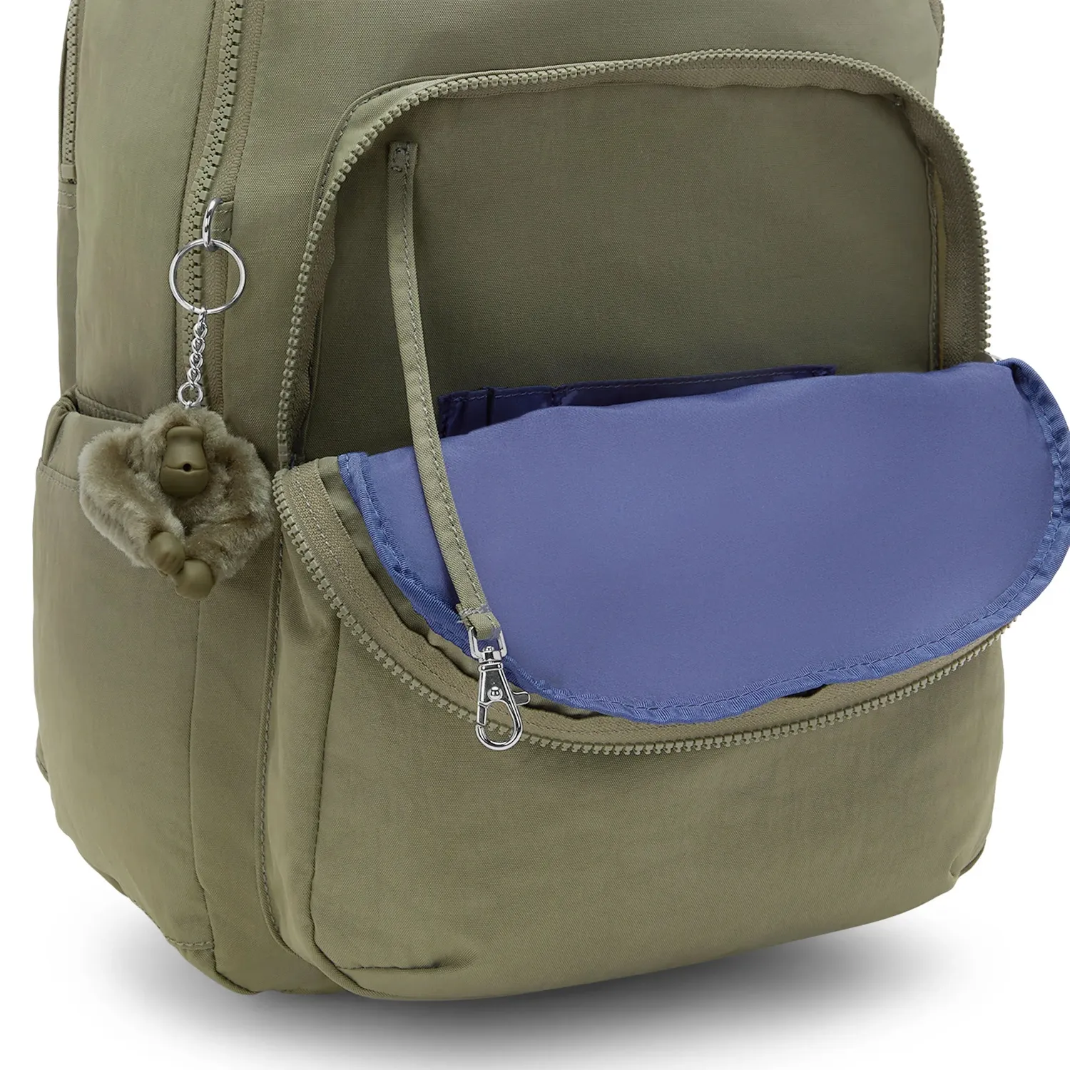 Kipling Seoul Lap rugzak Almost Sage 15 inch