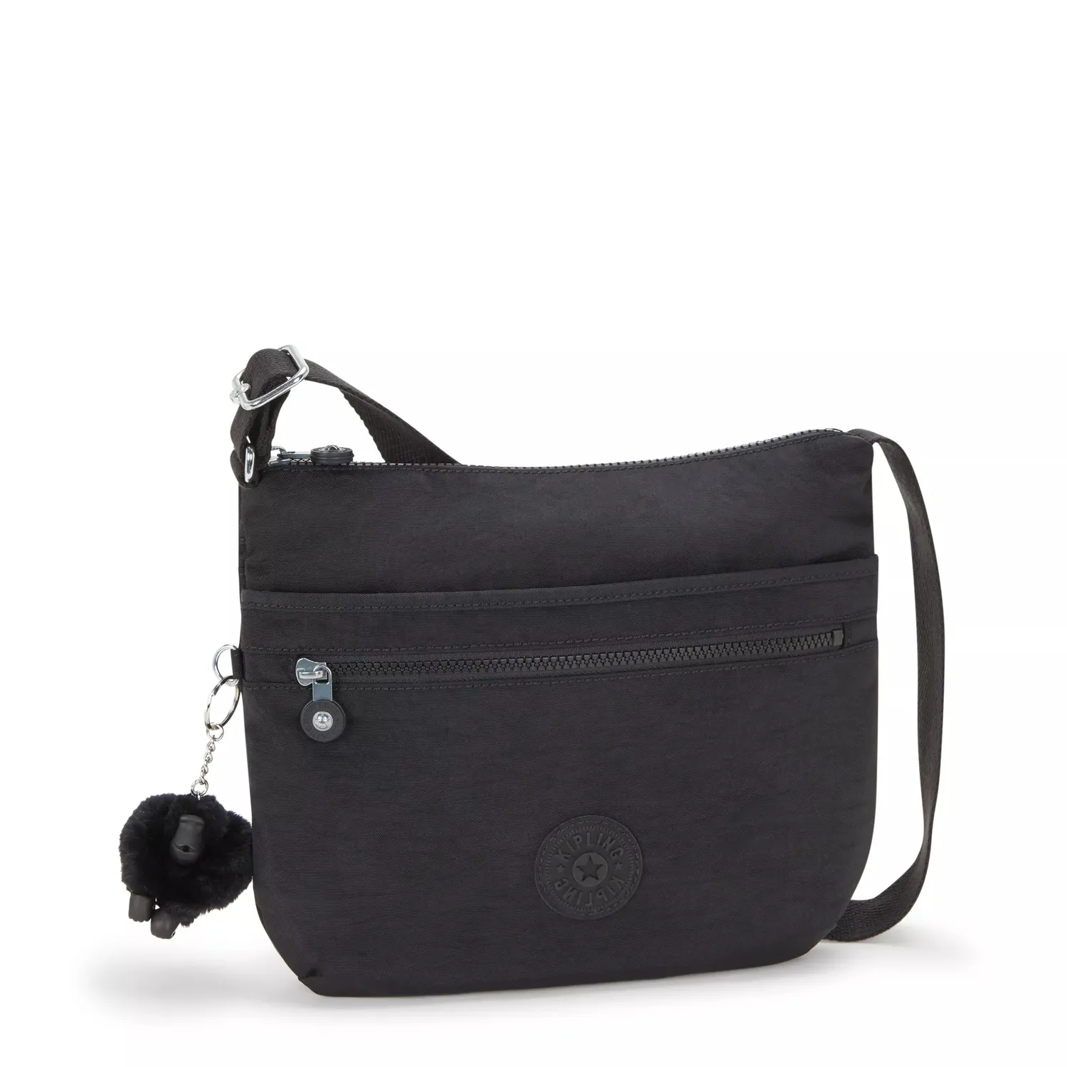 Kipling Arto schoudertas Medium Black Noir zwart