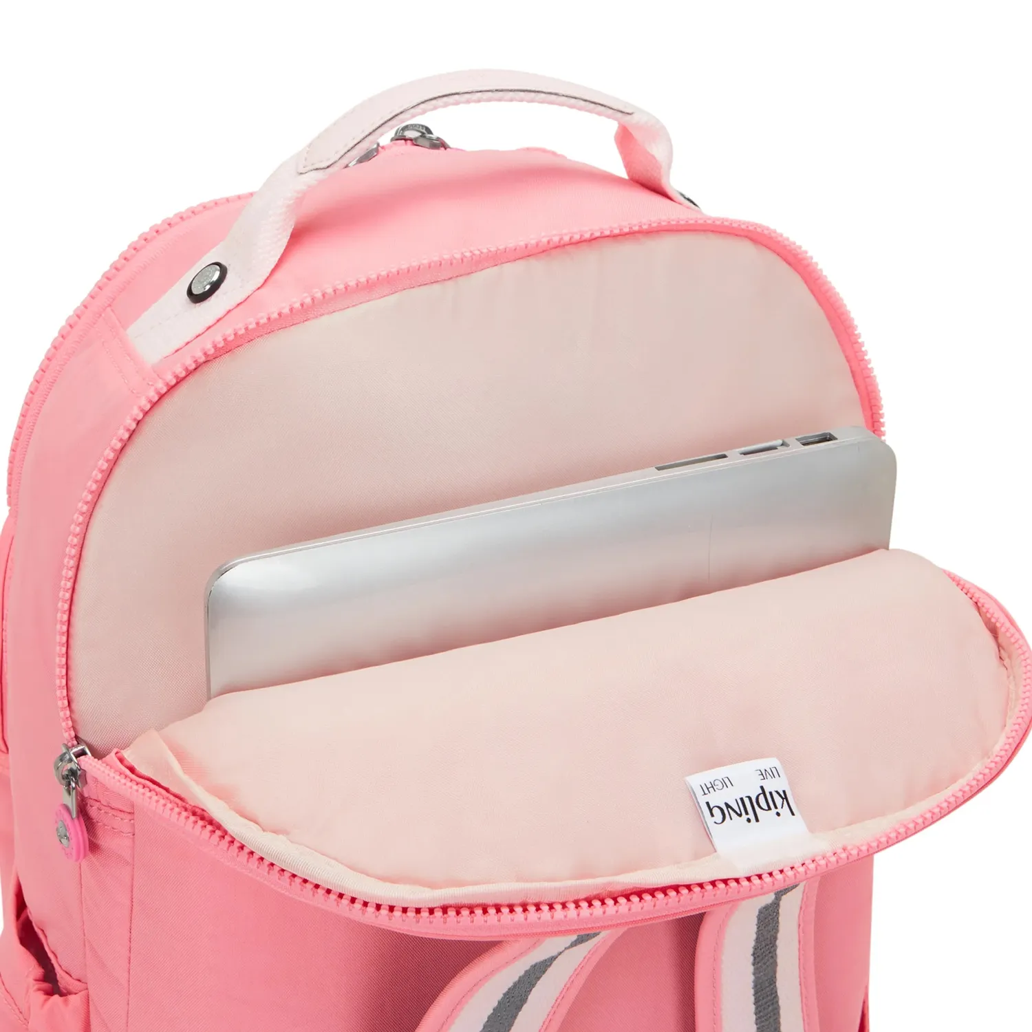 Kipling Seoul Lap rugzak Coral Sea groot 15 inch