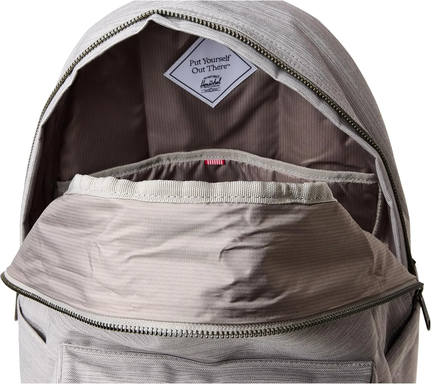 Herschel Settlement Backpack rugzak Light Grey Crosshatch 23L