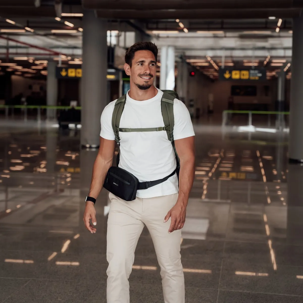 Zeeksack The Underseat 15L + Crossbody Rugzakset met tasje