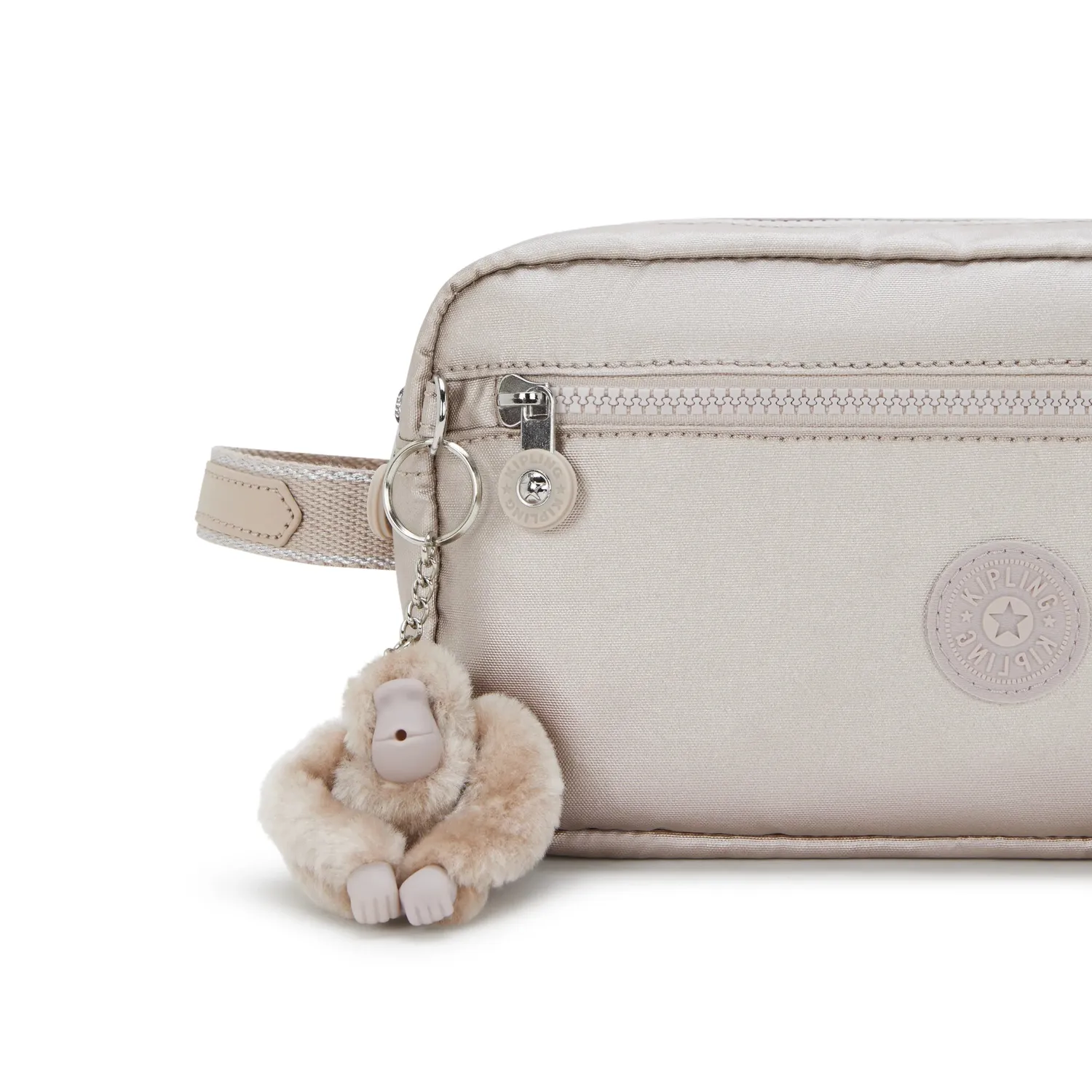 Kipling Agot medium toilettas metallic glow waterafstotend