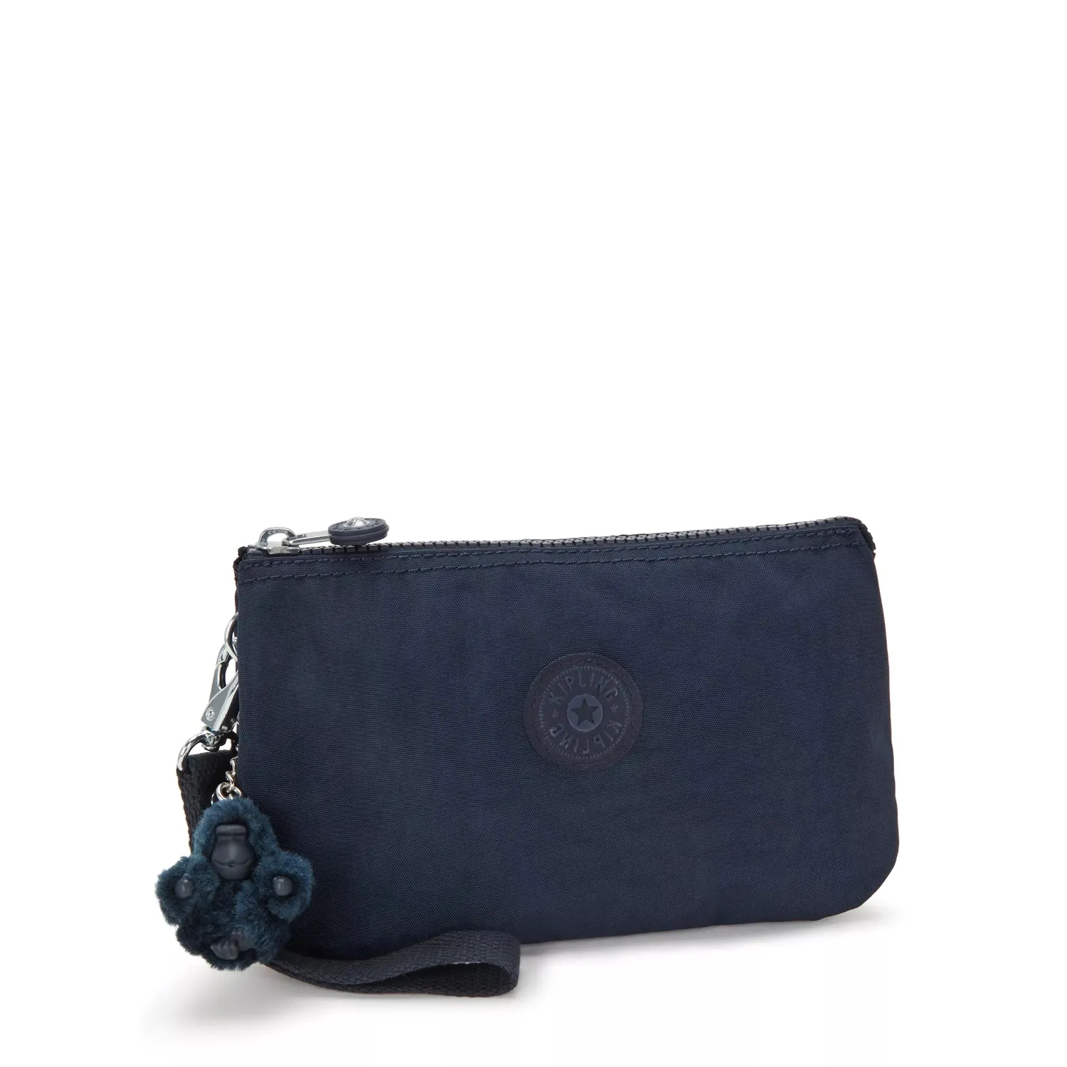Kipling Creativity XL etui Blue Bleu 2 groot nylon