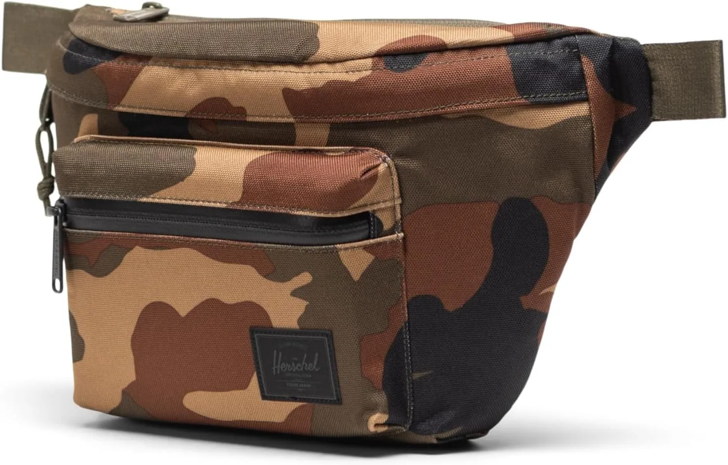 Herschel Pop Quiz heuptas Woodland Camo zwart