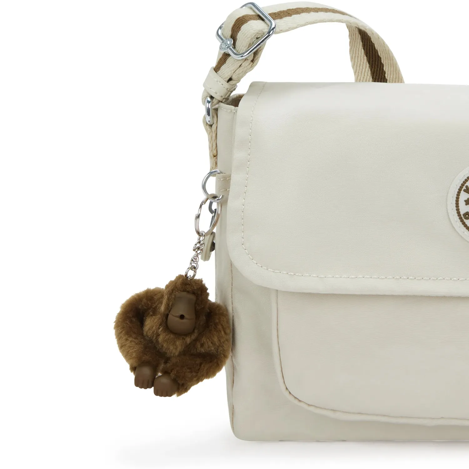 Kipling Dalma Medium crossbody Soft Sand handsfree