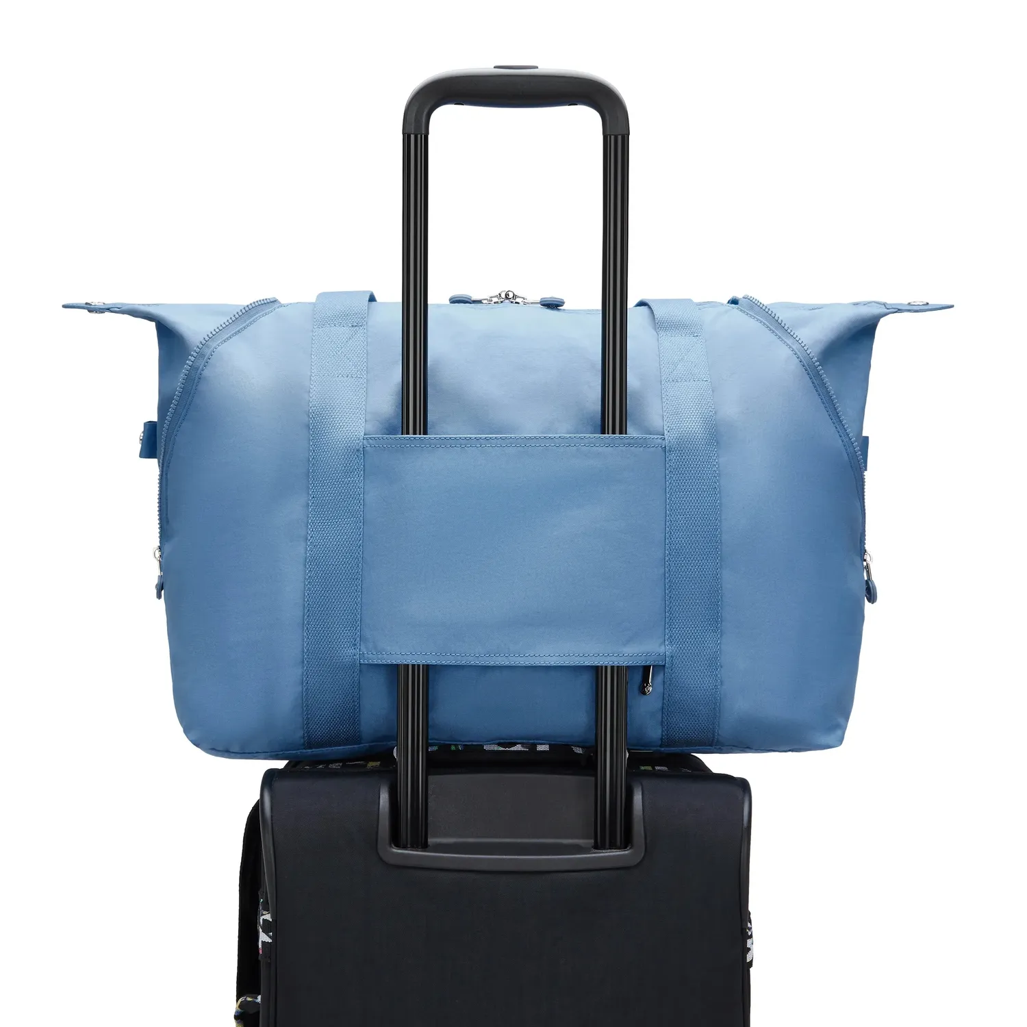 Kipling Art M tas Vintage Blue groot schouderband