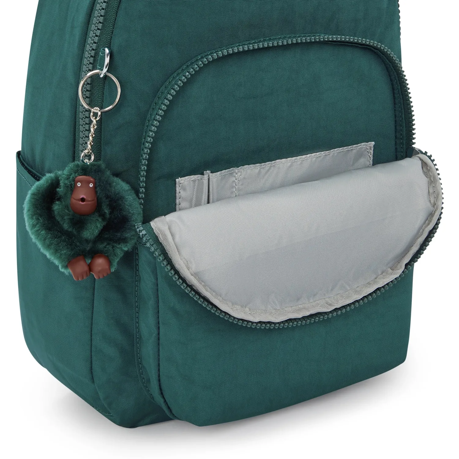 Kipling Seoul S rugzak Klein Deep Fern 11 inch tabletvak