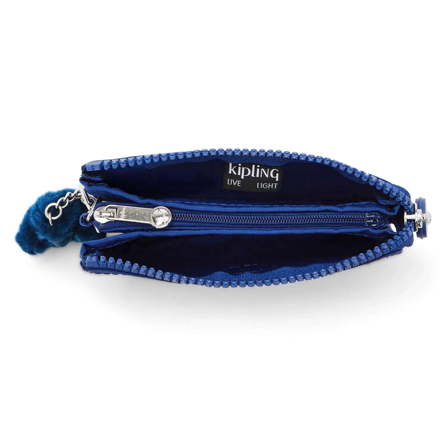 Kipling Creativity S portemonnee Blazing Blue klein blauw