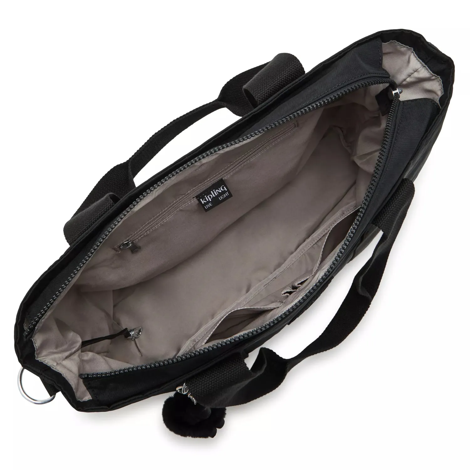 Kipling Minta L draagtas Groot Black Noir waterafstotend