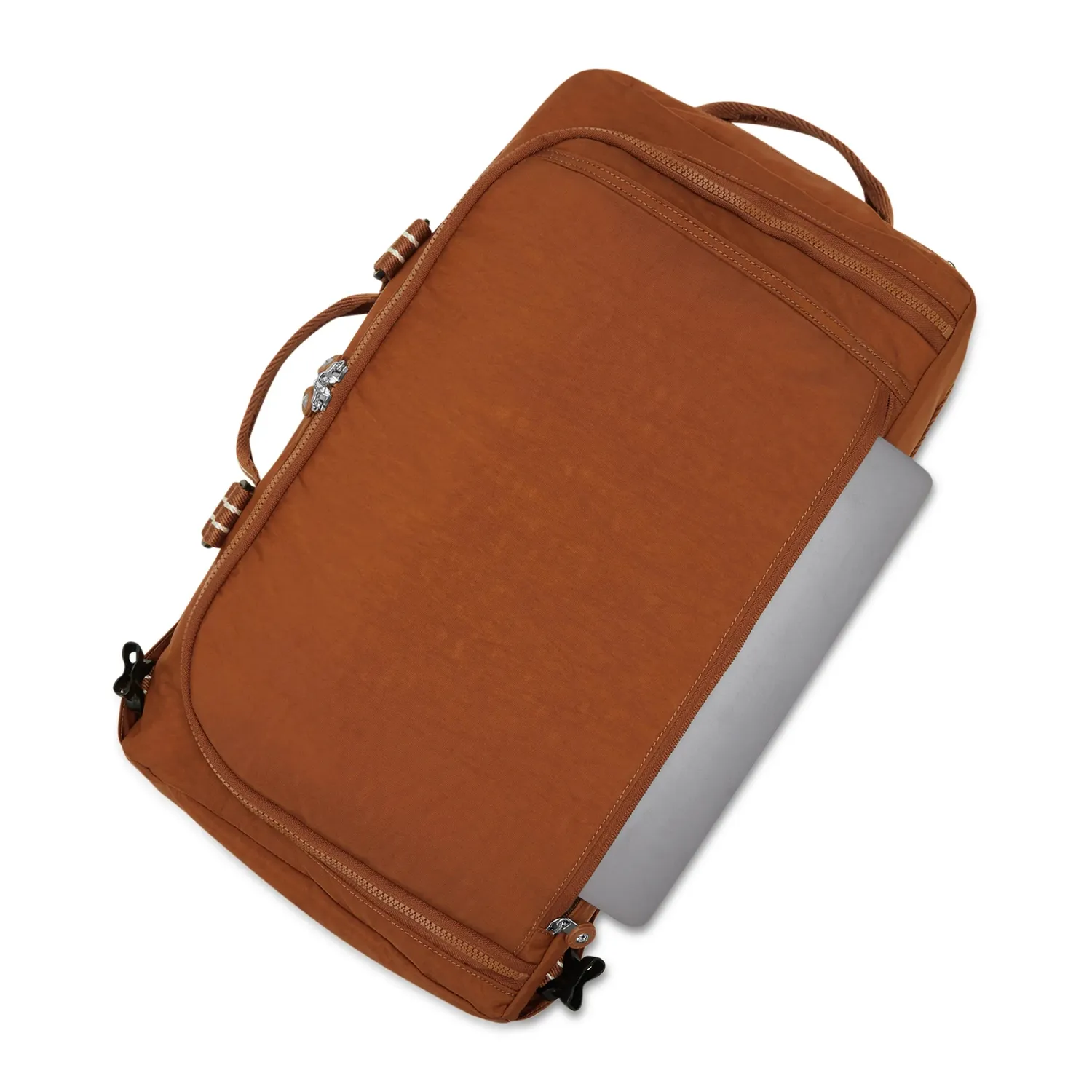 Kipling Donis S weekendtas Stylish Mokka met laptopvak 13 inch