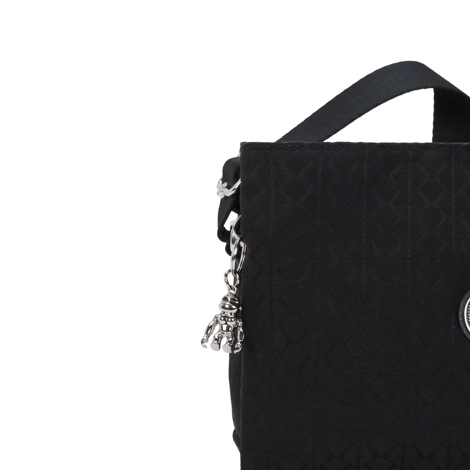 Kipling Fabya crossbodytas Medium Noir Sign Jq vakken