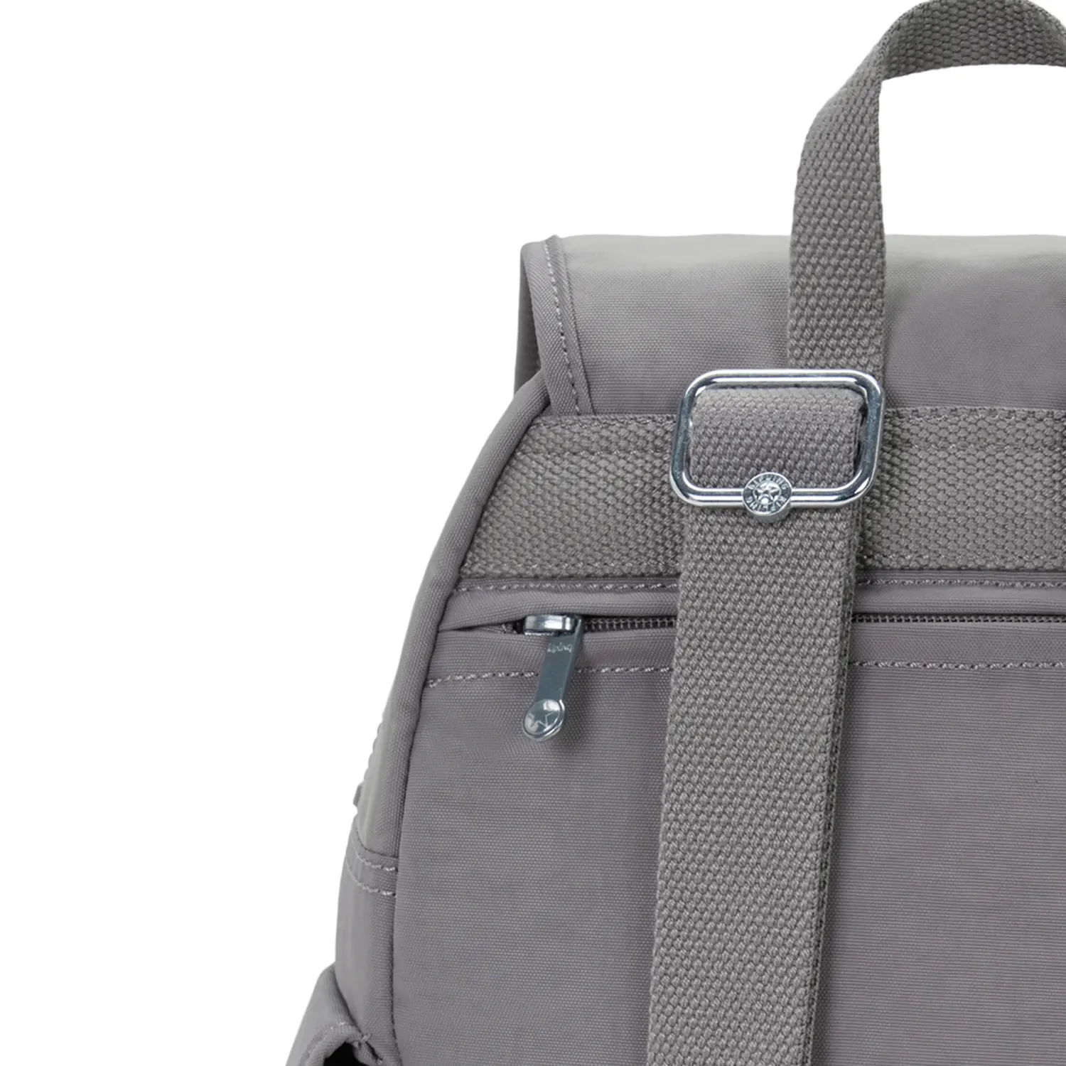 Kipling City Pack S rugzak Inviting Grey klein waterafstotend