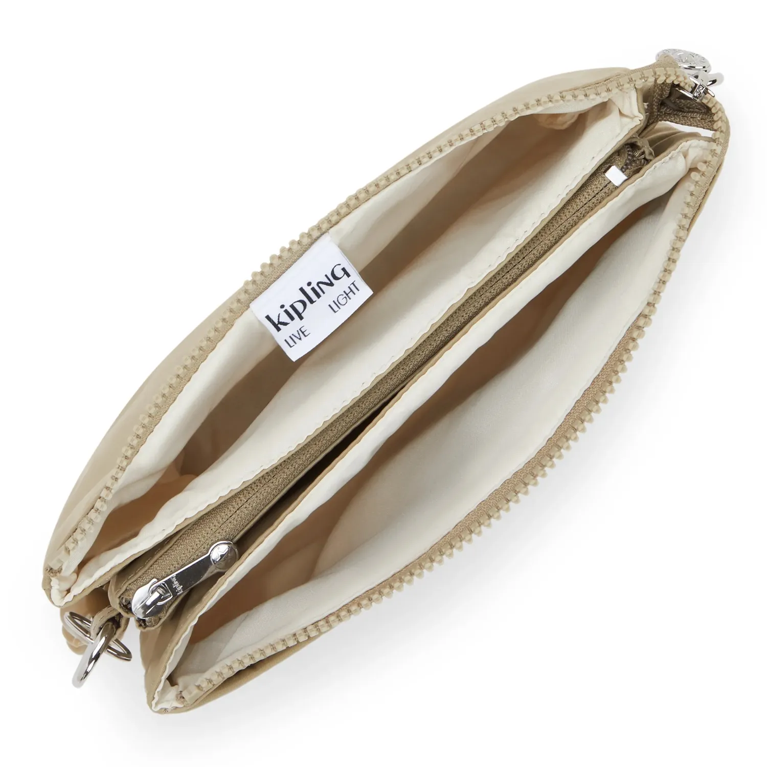 Kipling Riri crossbodytas Klein Boho Tan waterafstotend