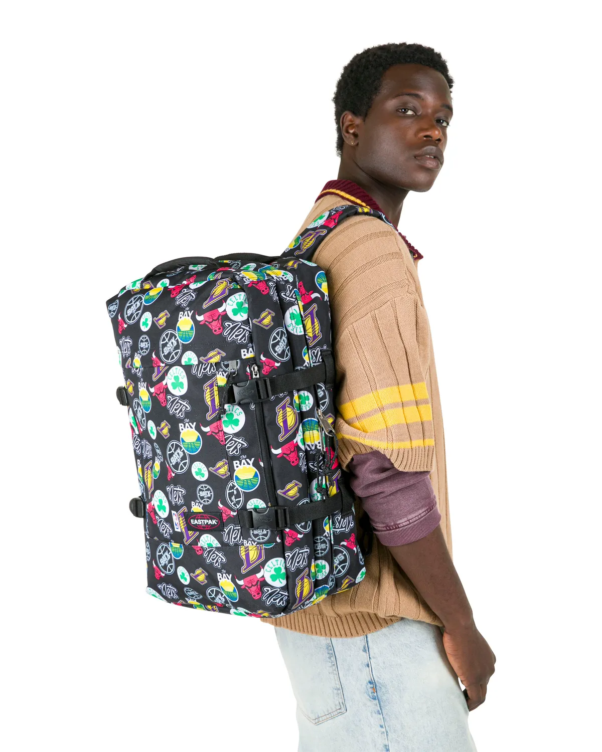 Eastpak Travelpack Groot reistas NBA TeamPattern 17 inch