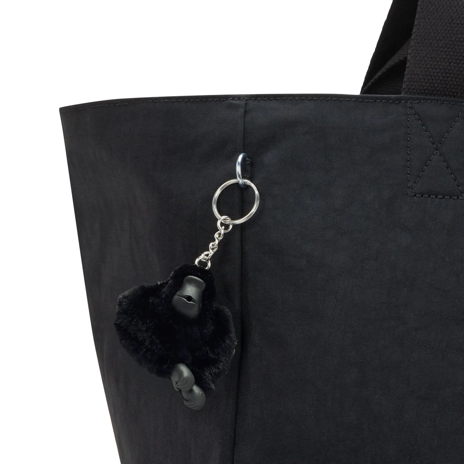 Kipling Naomi strandtas Groot Black Noir lichtgewicht