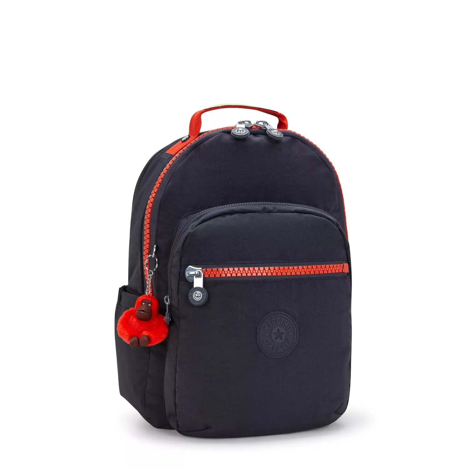 Kipling Bold Seoul Lap rugzak Iron Bold Zip groot 15 inch