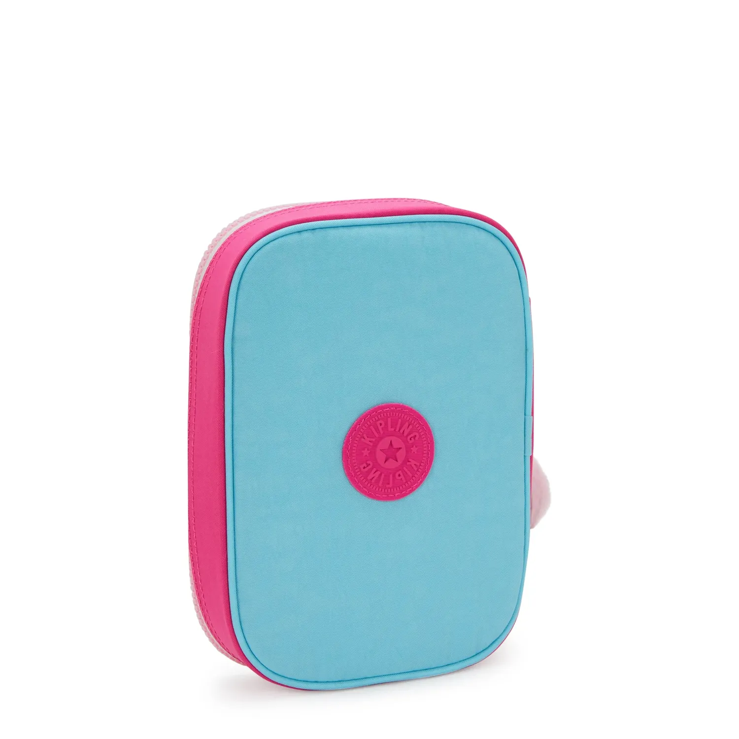 Kipling 100 Pens etui Groot Smile Blue Block waterafstotend