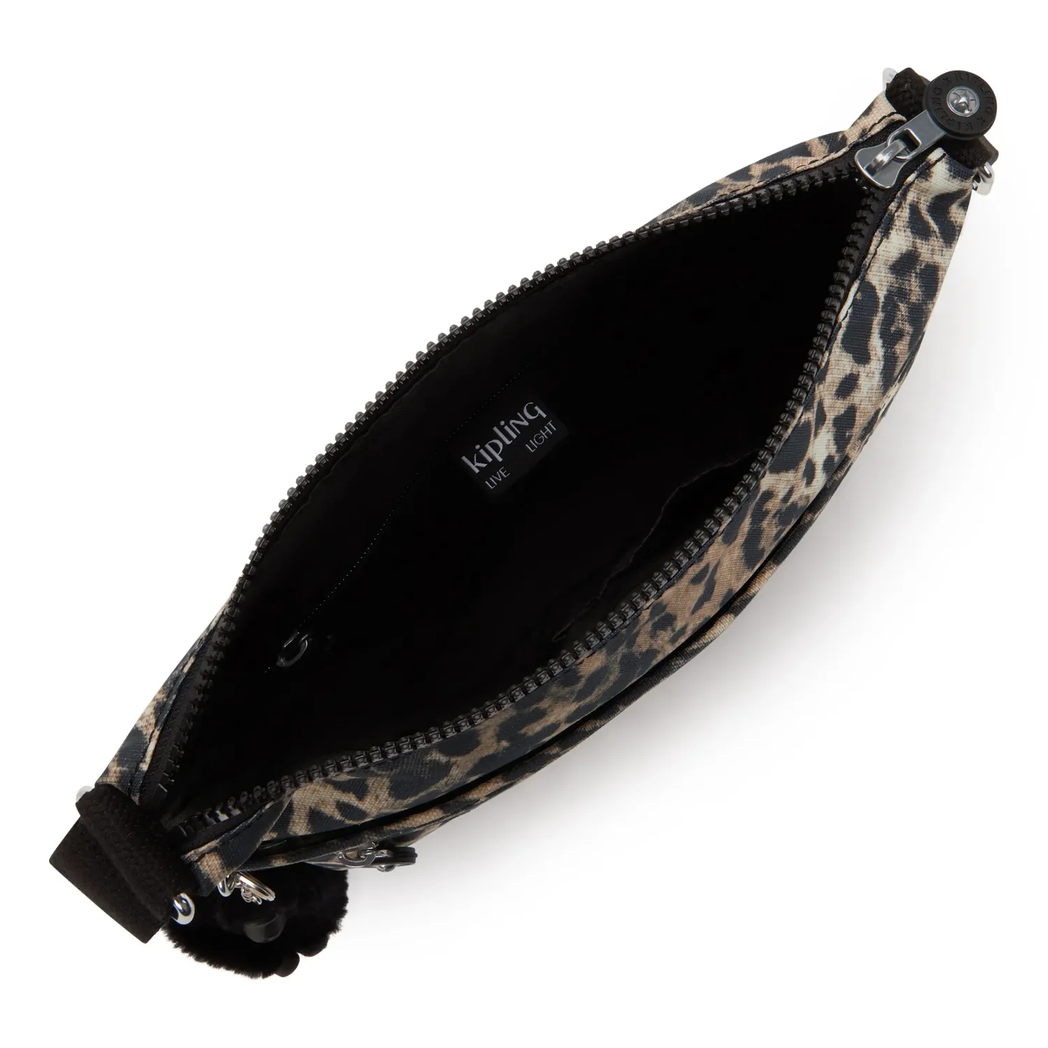 Kipling Arto crossbody tas Wild Leopard Medium dierenprint