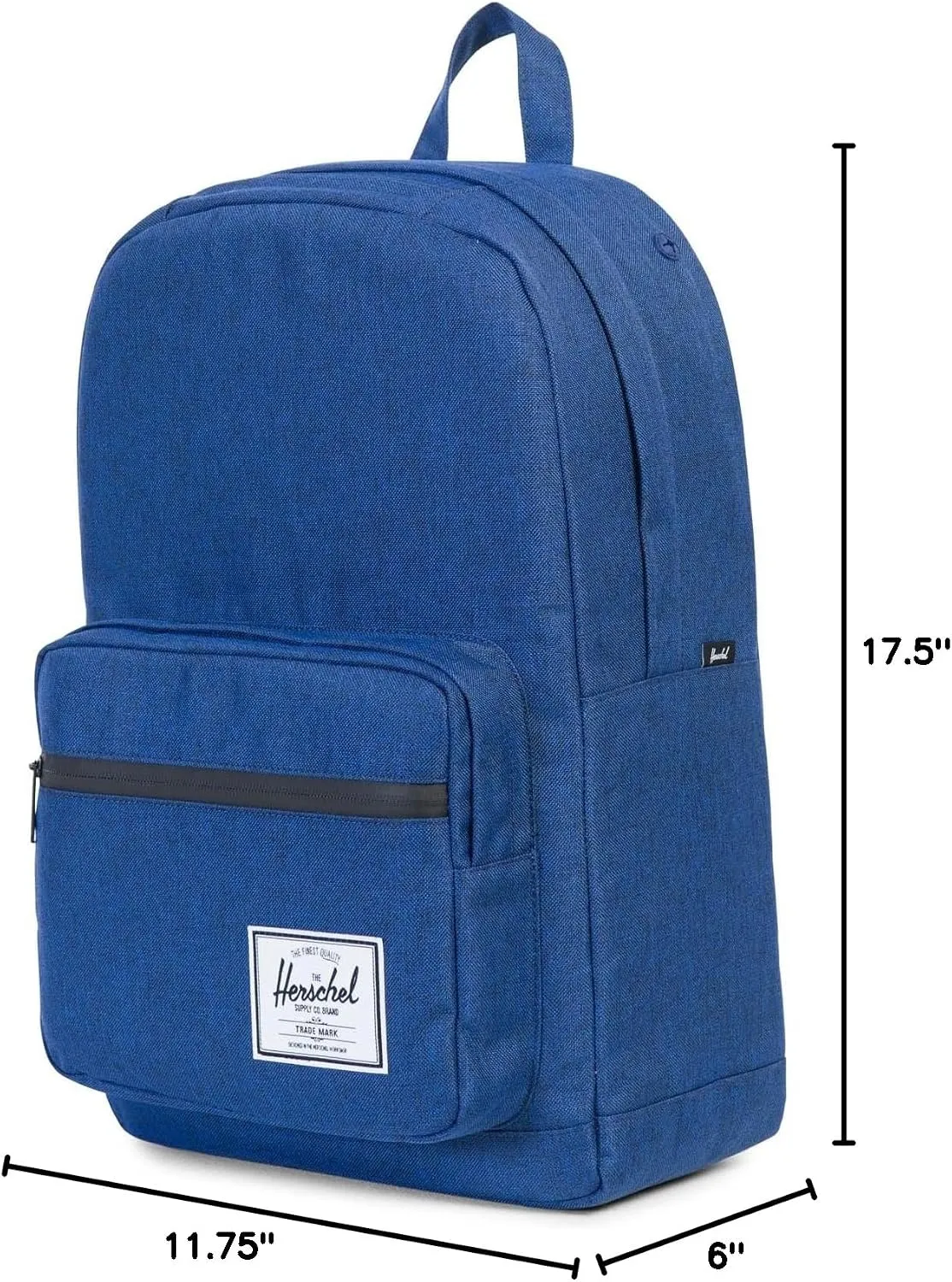 Herschel Supply Pop Quiz Offset rugzak Eclipse Crosshatch laptopvak