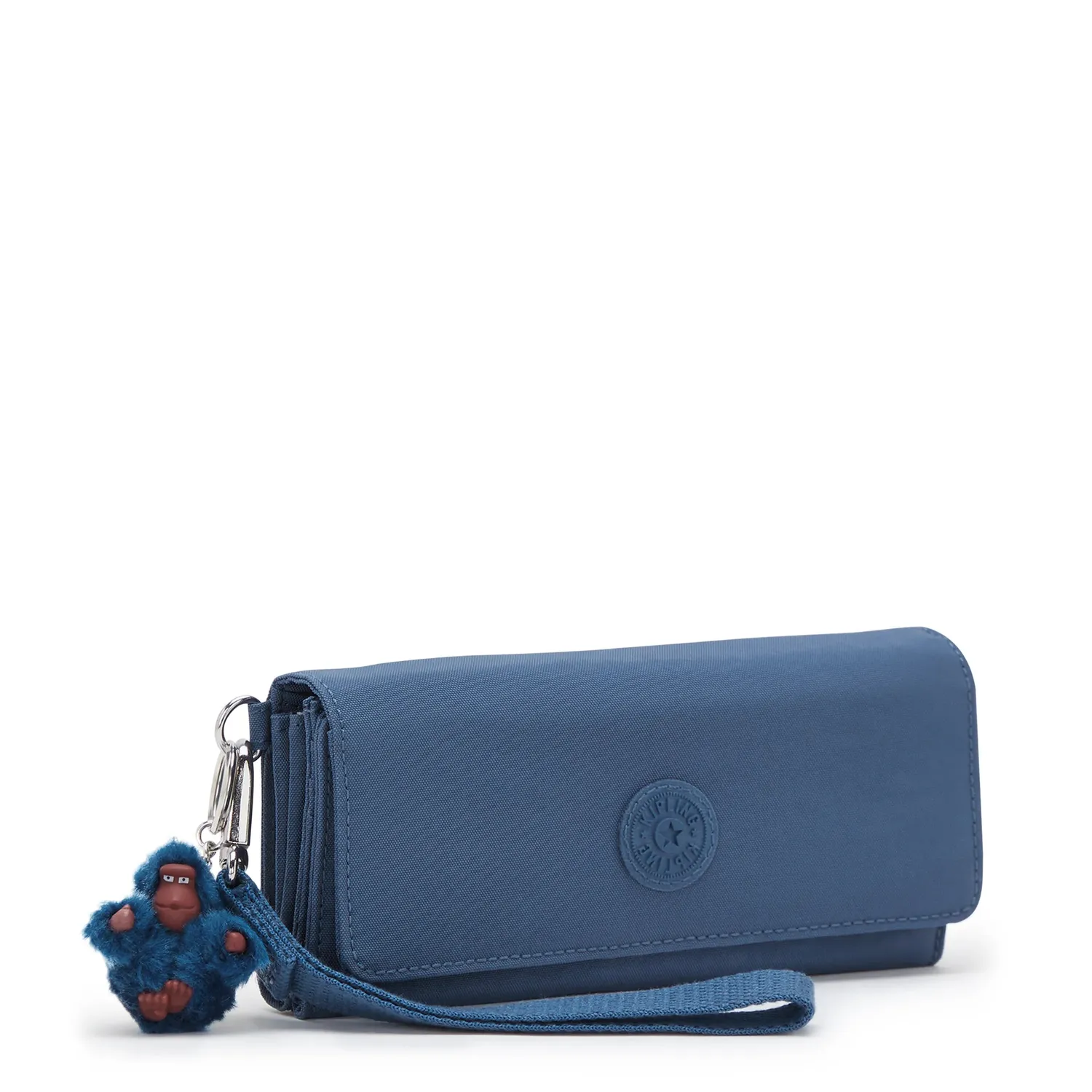 Kipling Rubi Portemonnee Groot Delicate Blue met polsbandje