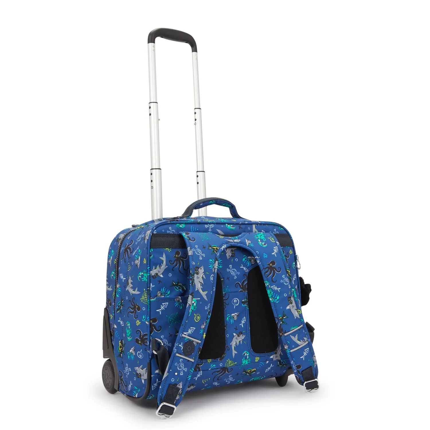 Kipling Giorno rugzak Undersea Party groot met wieltjes