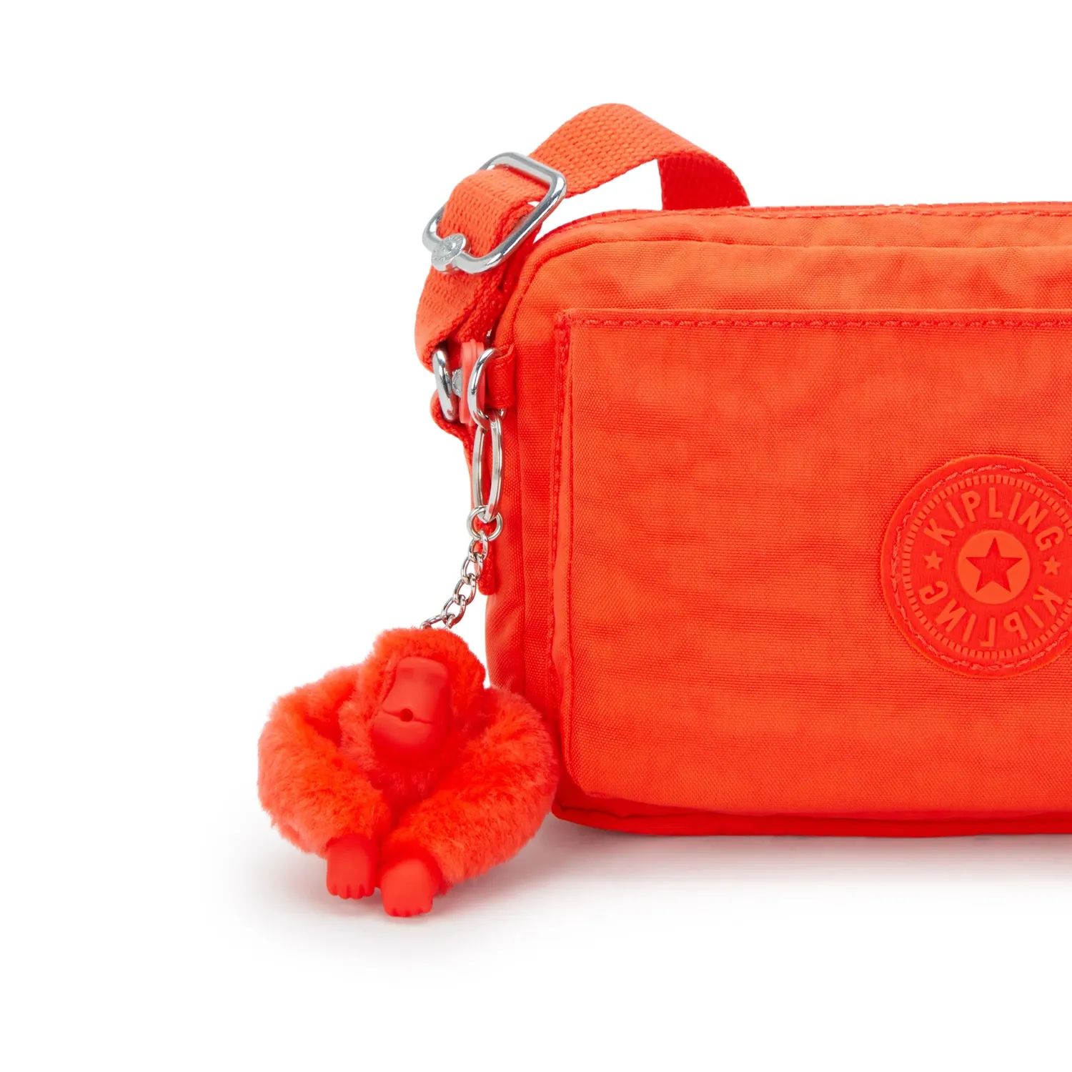 Kipling Abanu crossbodytas klein open orange fel