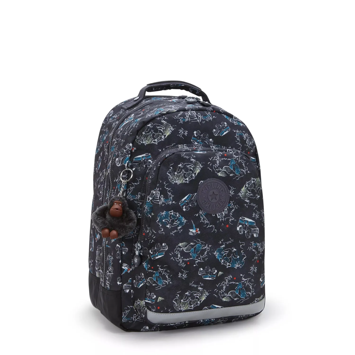Kipling Class Room rugzak Groot Jungle Fun Race laptopvak