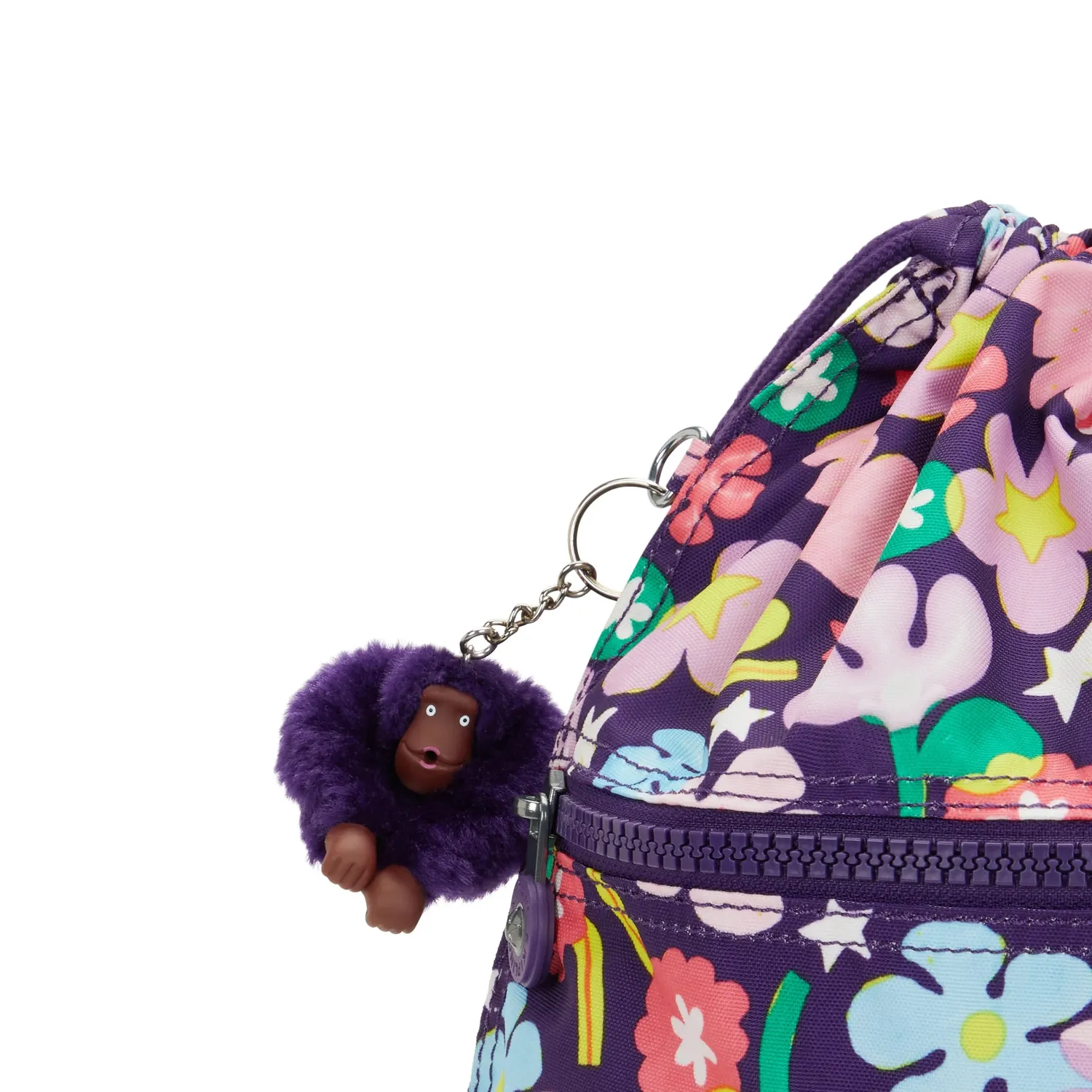 Kipling Supertaboo gymtas Fairy Flower Medium waterafstotend