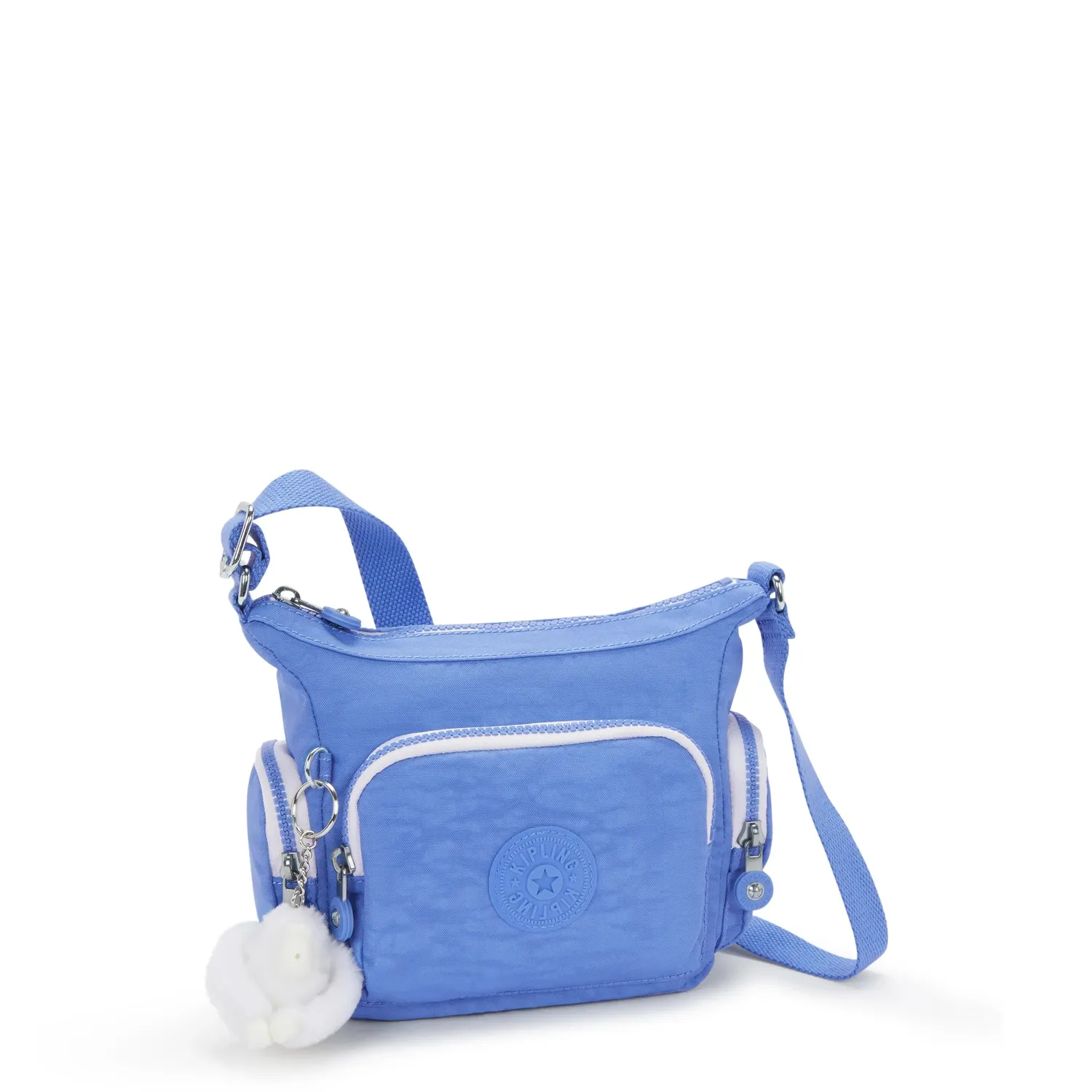Kipling Gabbie Mini schoudertas klein Cocktail Blue lichtgewicht