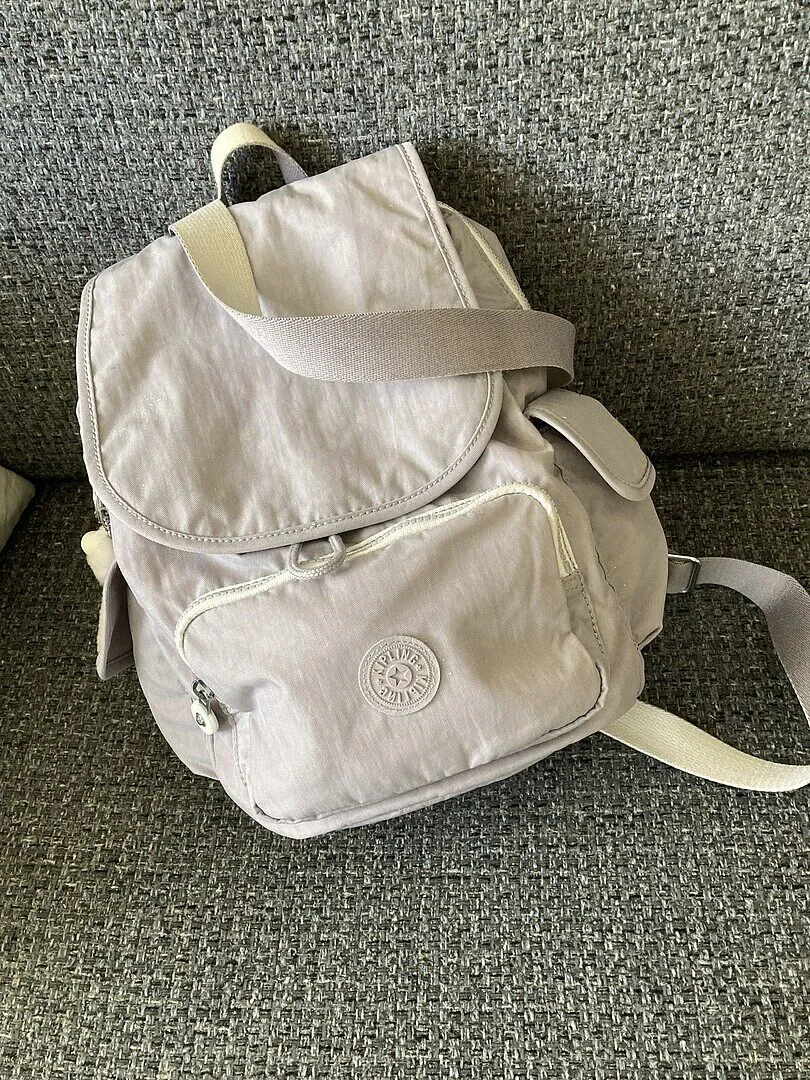 Kipling City Pack S rugzak Klein True Beige waterafstotend