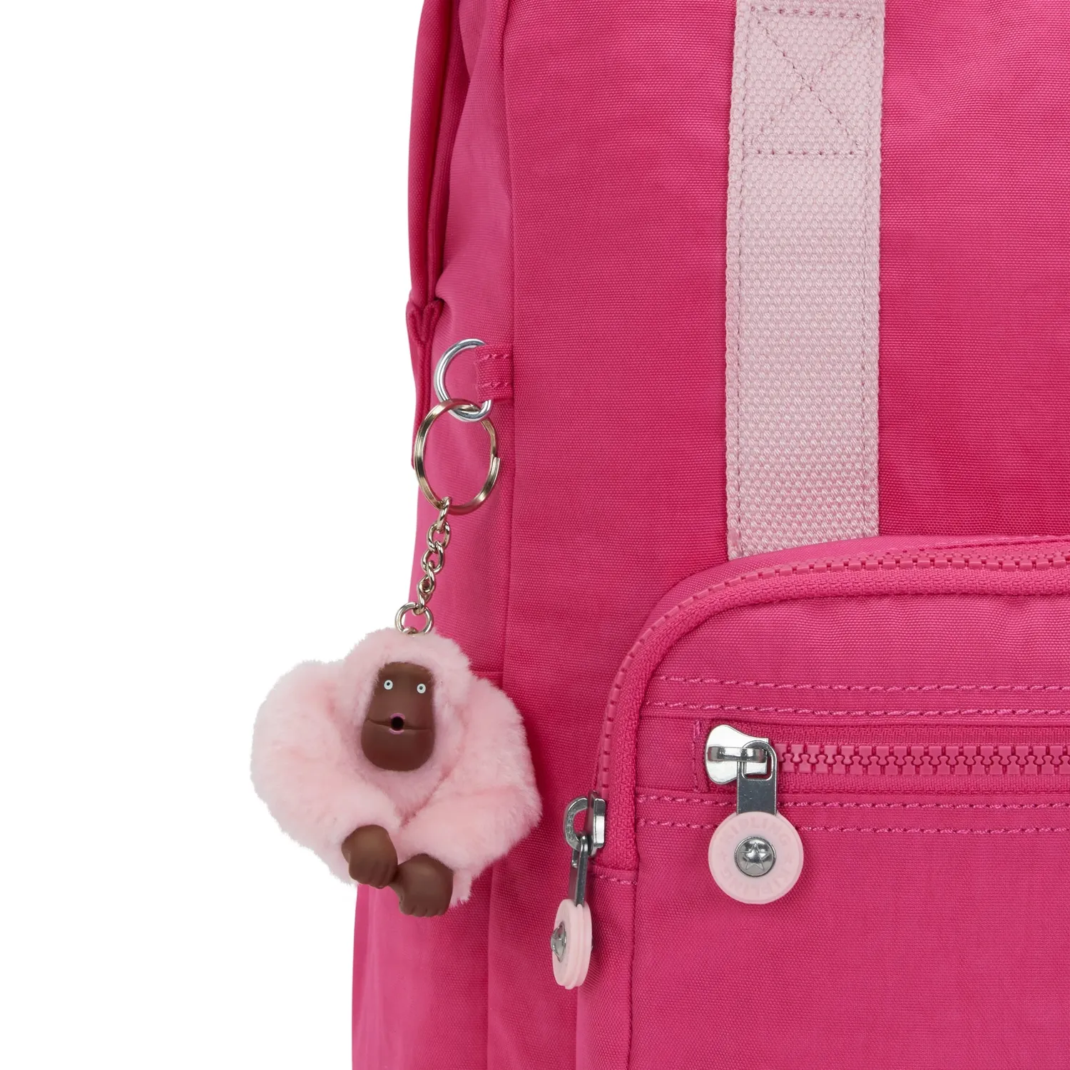 Kipling Buddy rugzak medium Intense Rose laptopvak